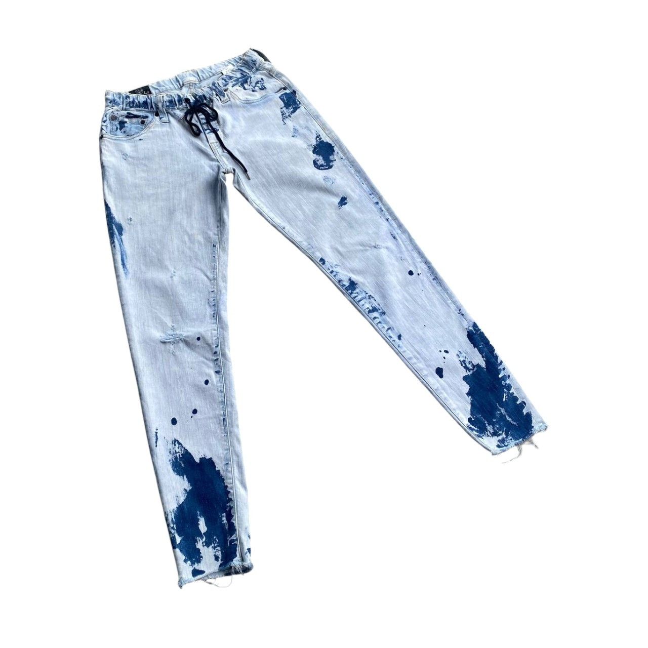 Big John × KOJIMA GENES × Kazuki Kuraishi KOJIMA KURASHIKI JAPAN X BIG JOHN PAINTED ANKLE CUT PANT Size US 28 / EU 44 - 3 Thumbnail