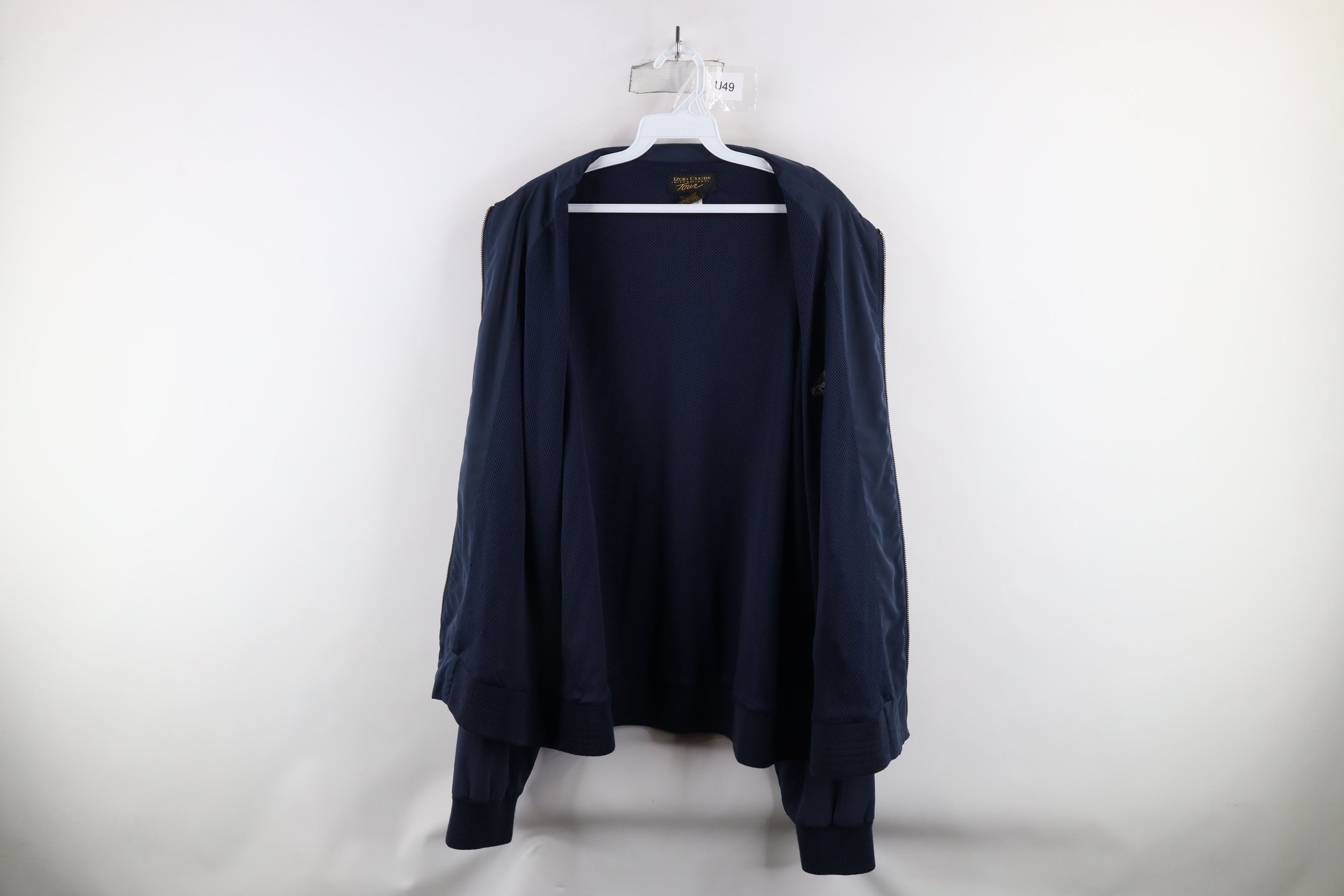 Vintage Vintage 90s Out US Open Golf Full Zip Bomber Jacket Blue Size US L / EU 52-54 / 3 - 7 Thumbnail