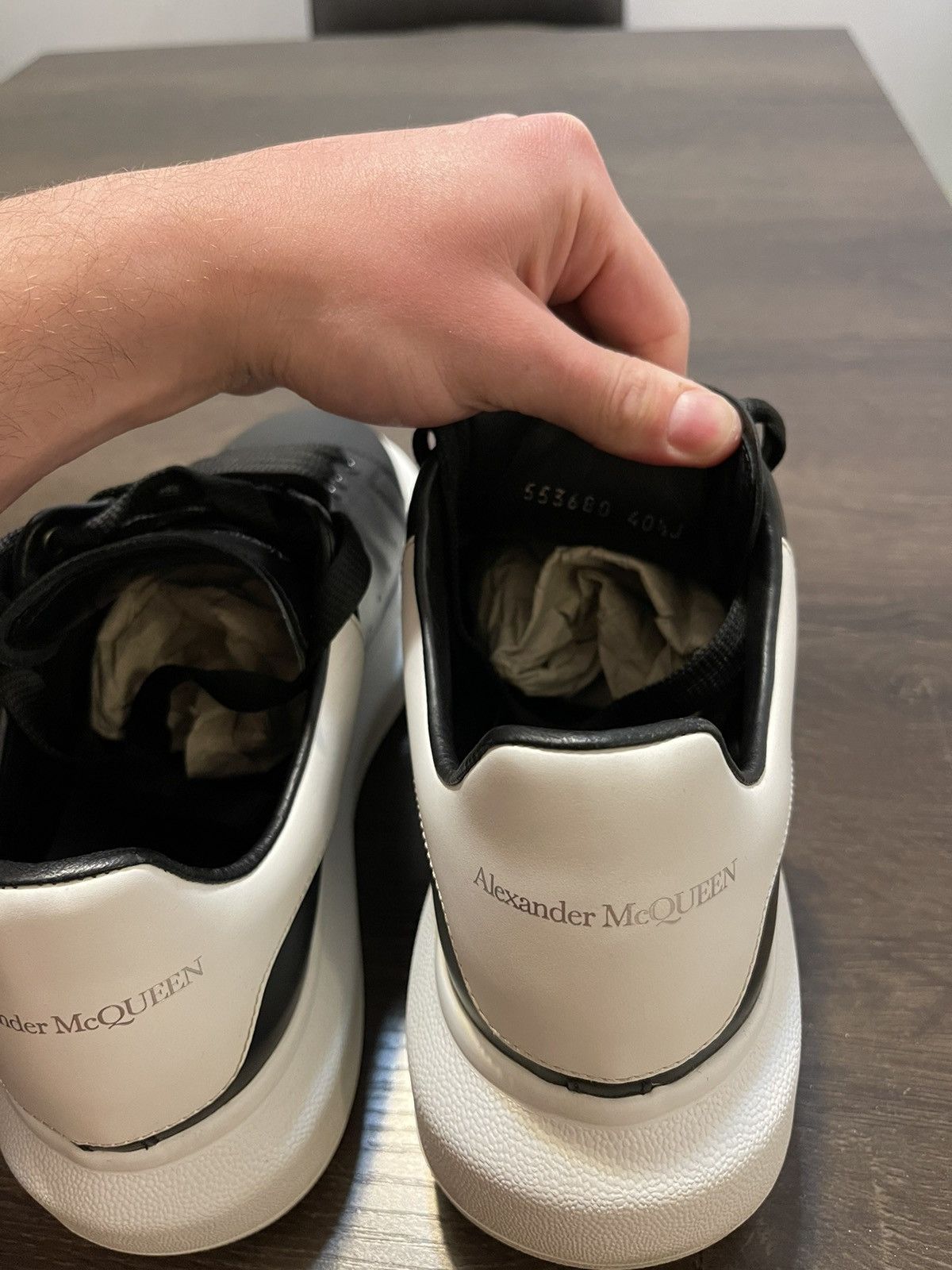 Alexander McQueen Oversized Alexander Maqueen sneaker Size US 7.5 / EU 40-41 - 13 Thumbnail