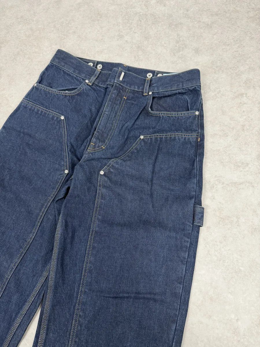 Givenchy SS2024 Givenchy 4G Cargo Denim Brut Carpenter Jeans Size US 32 / EU 48 - 9 Thumbnail