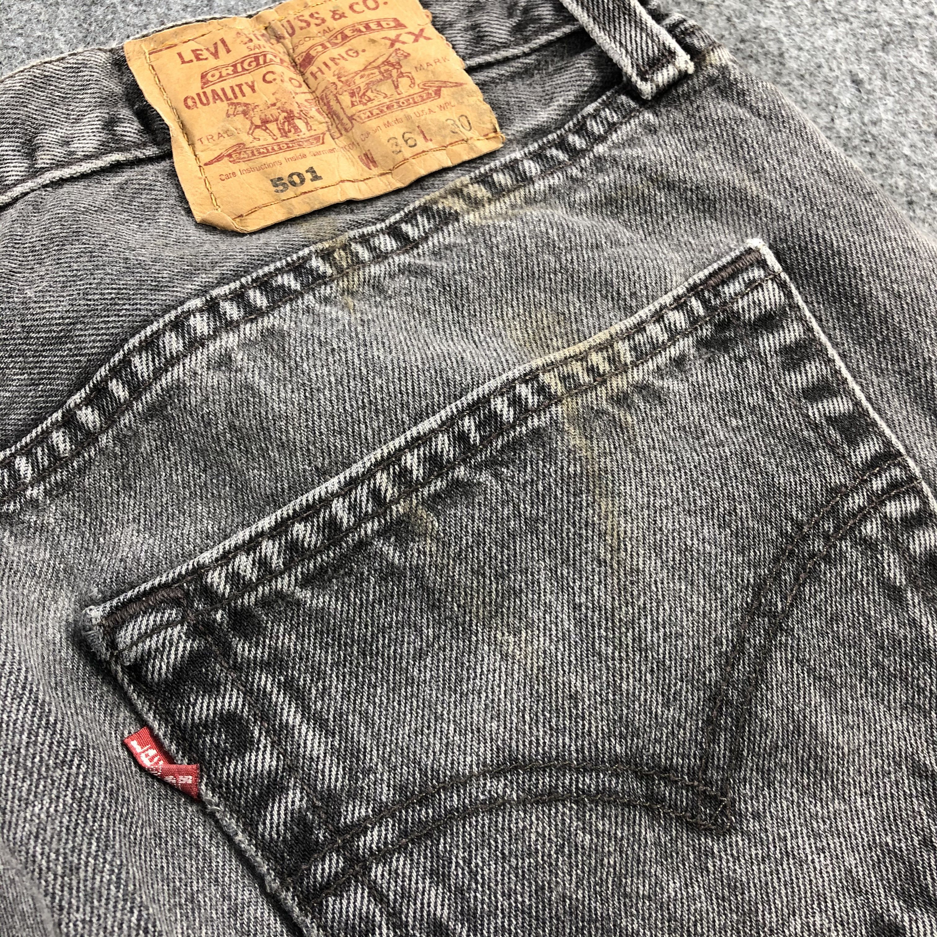 Levi's 90s Vintage Levis 501 Earth Tone Jeans-J1561 Size US 34 / EU 50 - 8 Thumbnail
