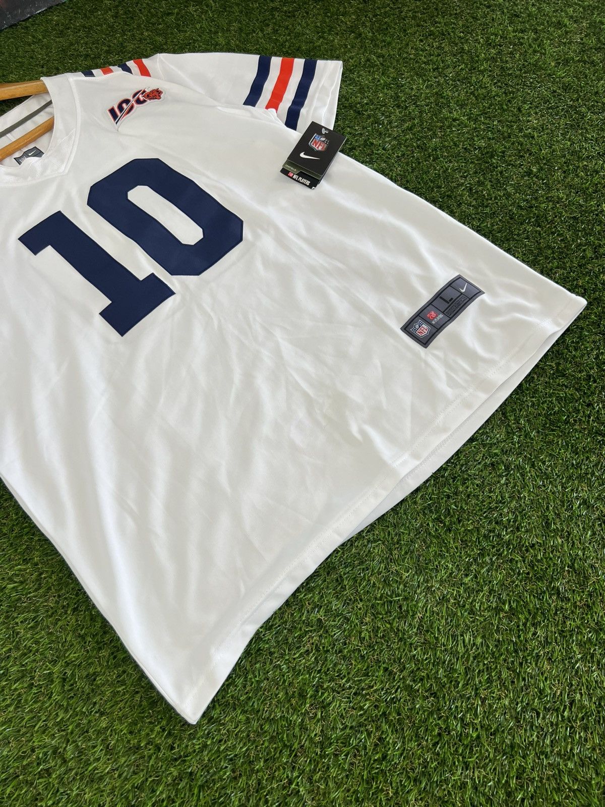 Nike Mitch Trubisky #10 Nike On Field NFL Chicago Bears Jersey L Size US L / EU 52-54 / 3 - 4 Thumbnail