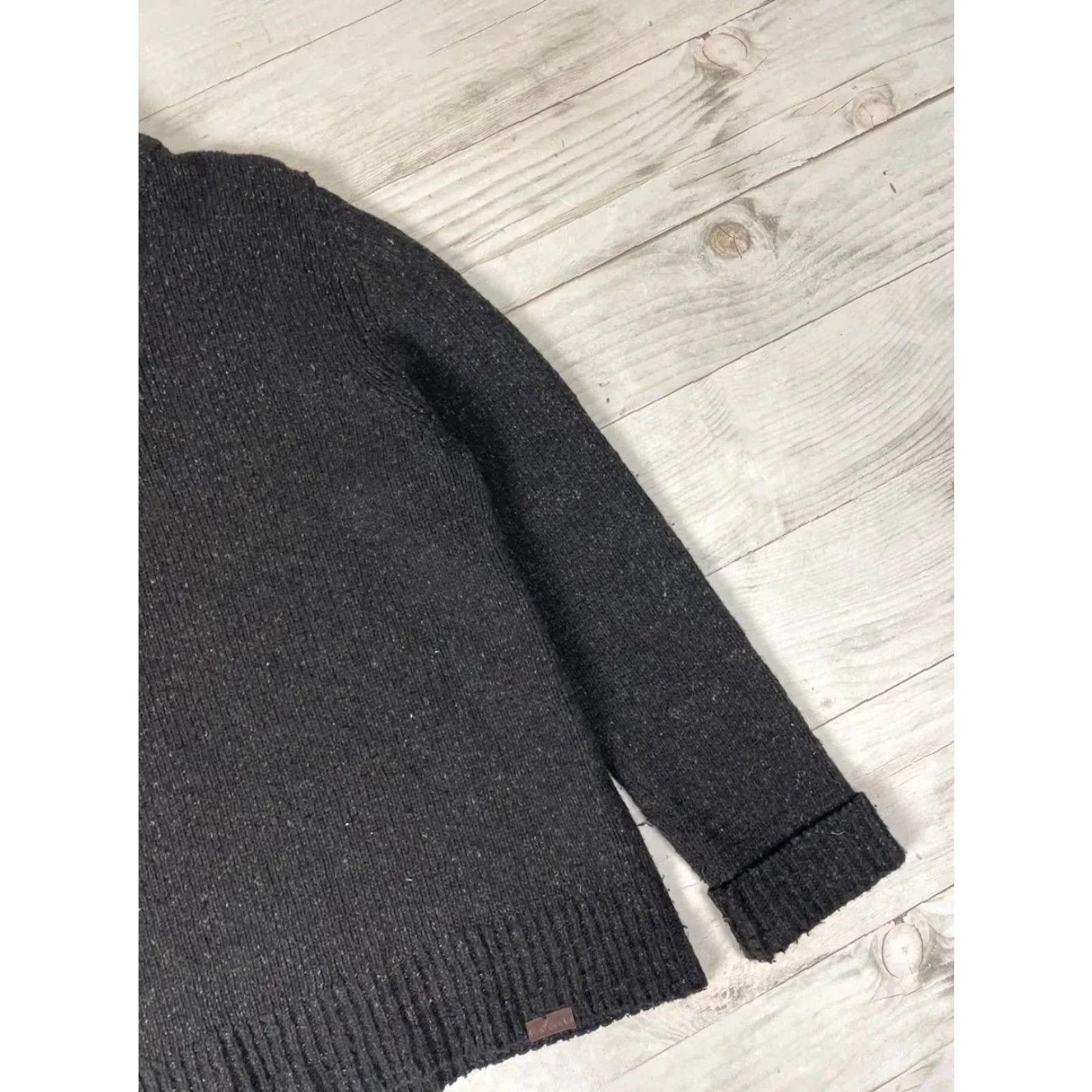 Barbour VINTAGE Barbour Sweater Men XL Black Wool Knit Pullover Size US XL / EU 56 / 4 - 5 Thumbnail