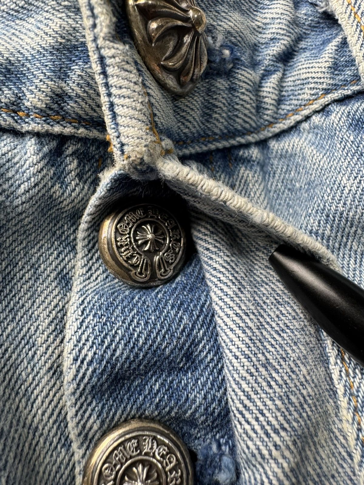 Chrome Hearts × Gallery Dept. OG chrome hearts 5001 jean 31 Size US 31 - 8 Thumbnail