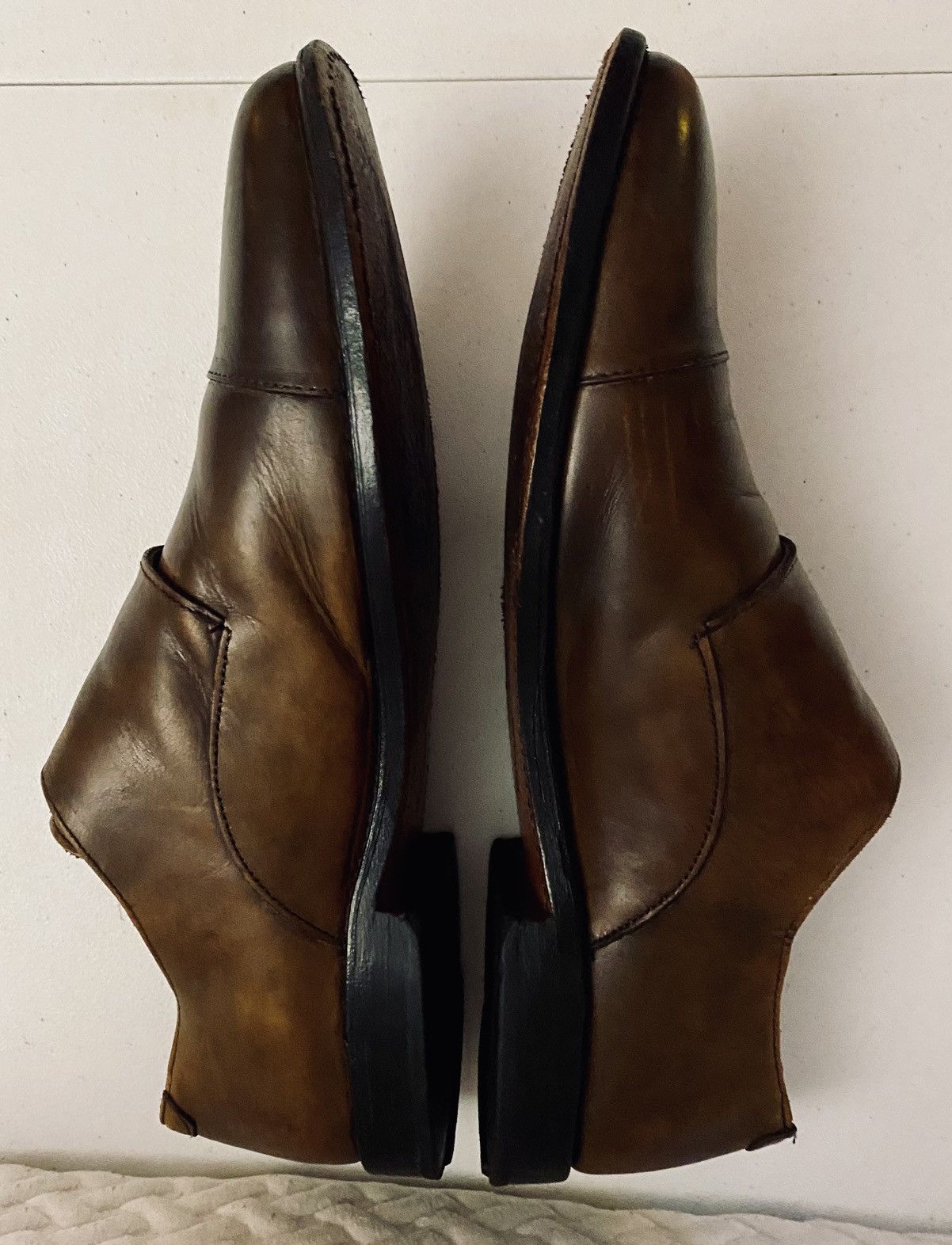 Allen Edmonds Allen Edmonds Brown Mora 2.0 Double Monk Strap Cap Toe 13 E Size US 13 / EU 46 - 5 Thumbnail