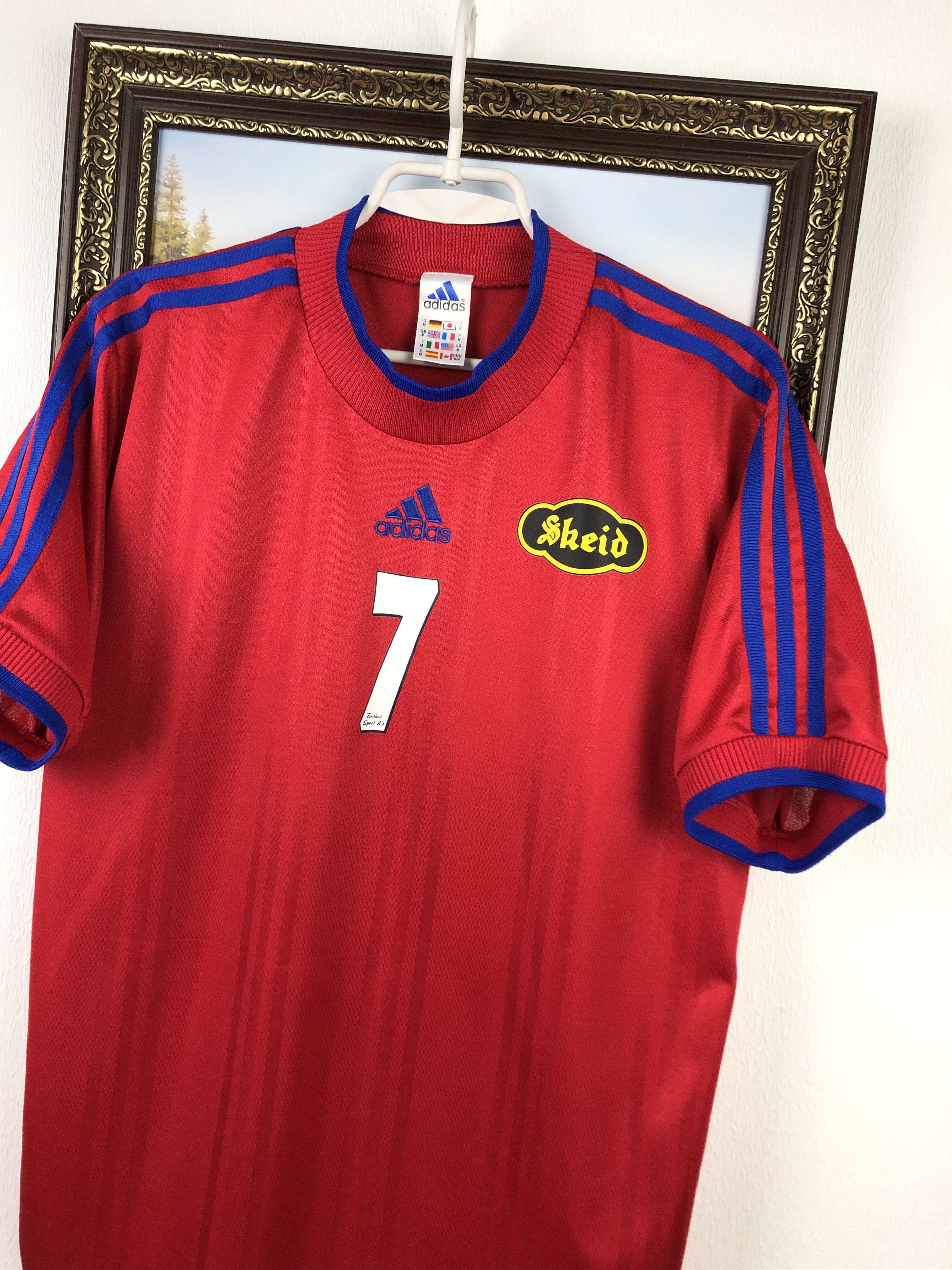 Adidas Vintage Skeid Shirt Soccer Adidas Jersey Mens Norway Size US M / EU 48-50 / 2 - 4 Thumbnail