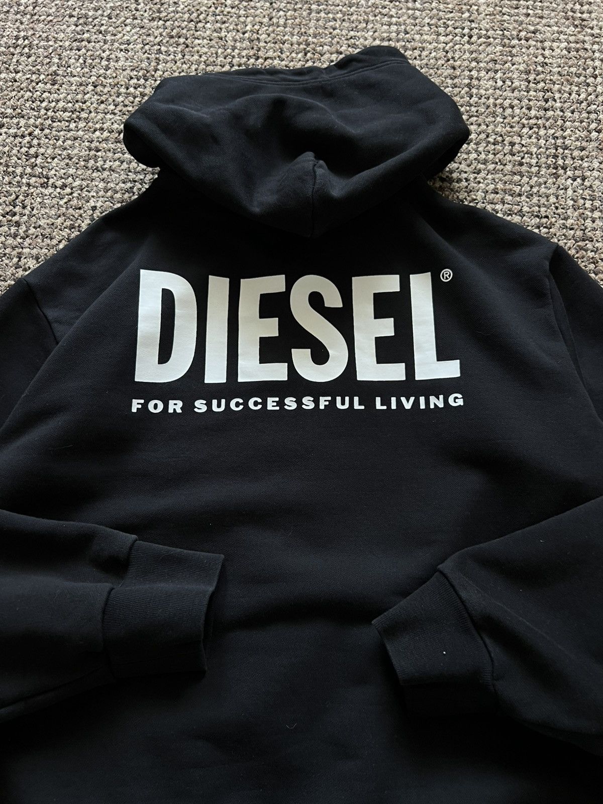 Diesel Diesel Zip Up Hoodie Avant Garde Y2K LOgO Size US M / EU 48-50 / 2 - 6 Thumbnail