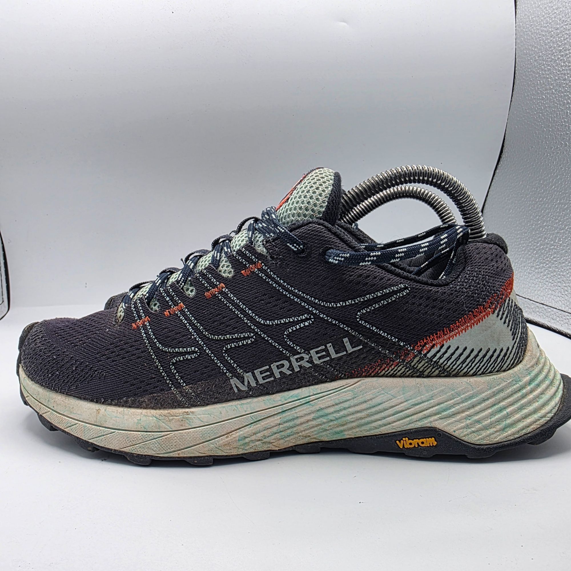 Merrell Merrell Moab Flight Womens Size 8.5 Blue Athletic Shoes Vibr Size US 8.5 / IT 38.5 - 14 Thumbnail