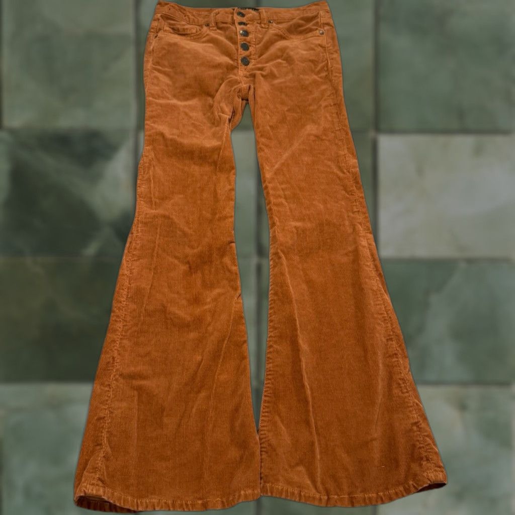 Veronica Beard VERONICA BEARD Skinny Flare Jeans Rusty Orange Size 27 x 28 Womens Size 27" / US 4 / IT 40 - 1 Thumbnail