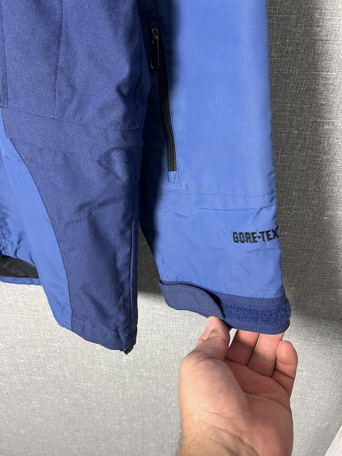 Goretex × The North Face × Vintage Rare Vintage The North Face Gore-Tex Blue TNF Jacket Size US S / EU 44-46 / 1 - 16 Thumbnail