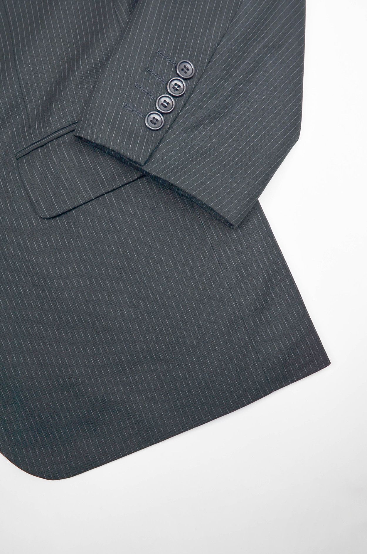 Armani Collezioni Emporio Armani Collezioni Vintage Pinstripe Blazer 50L Size 48R - 4 Thumbnail