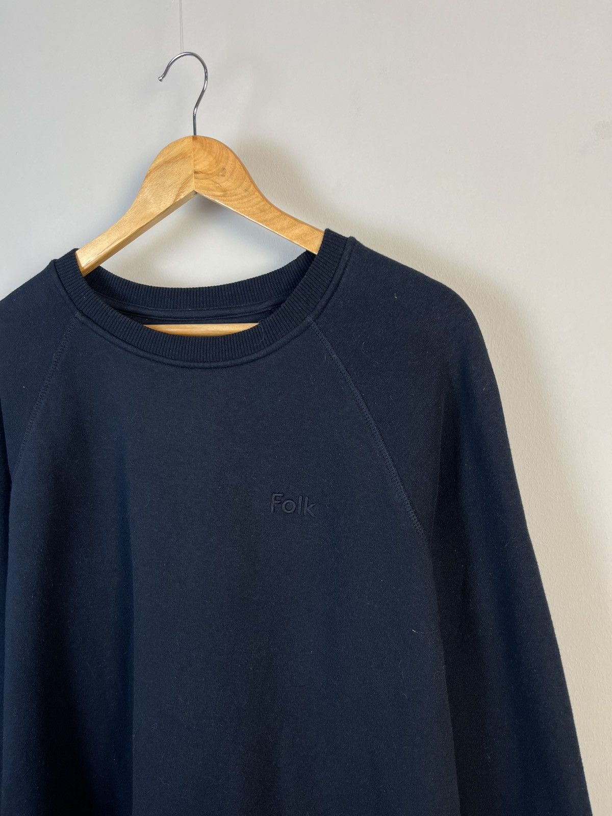 Folk Folk Basic Sand Cotton Basic Logo Sweatshirt Size US XL / EU 56 / 4 - 3 Thumbnail