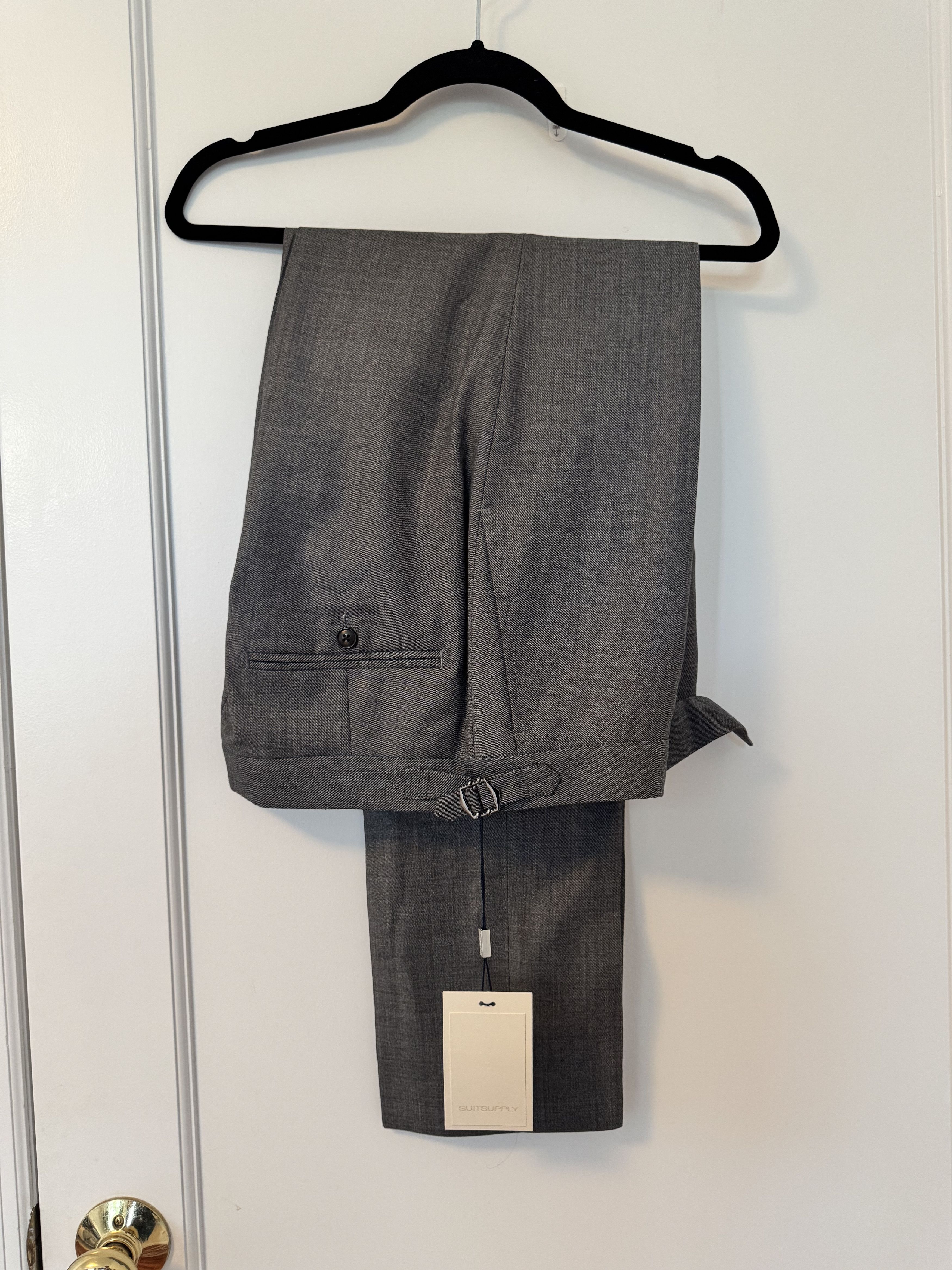 Suitsupply Suitsupply • Dark Gray Wool Suit NWT (MTM) Size 36R - 2 Thumbnail