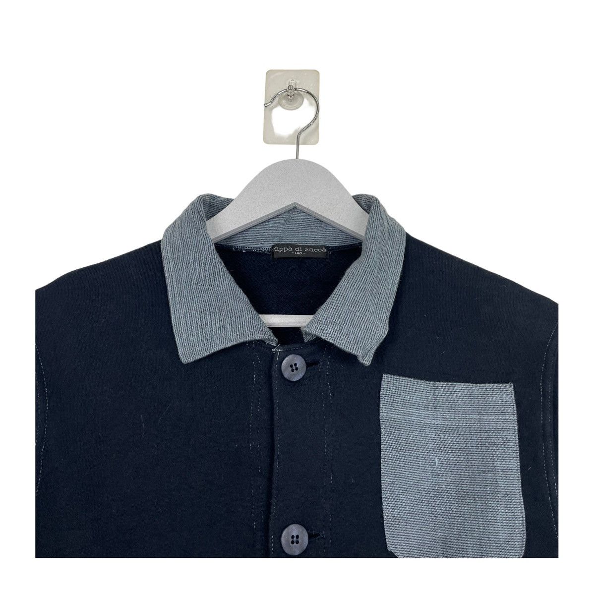 Issey Miyake × Japanese Brand × Zucca 💥90s ZUPPA DI ZUCCA BUTTON CHORE JACKET Size US M / EU 48-50 / 2 - 4 Thumbnail
