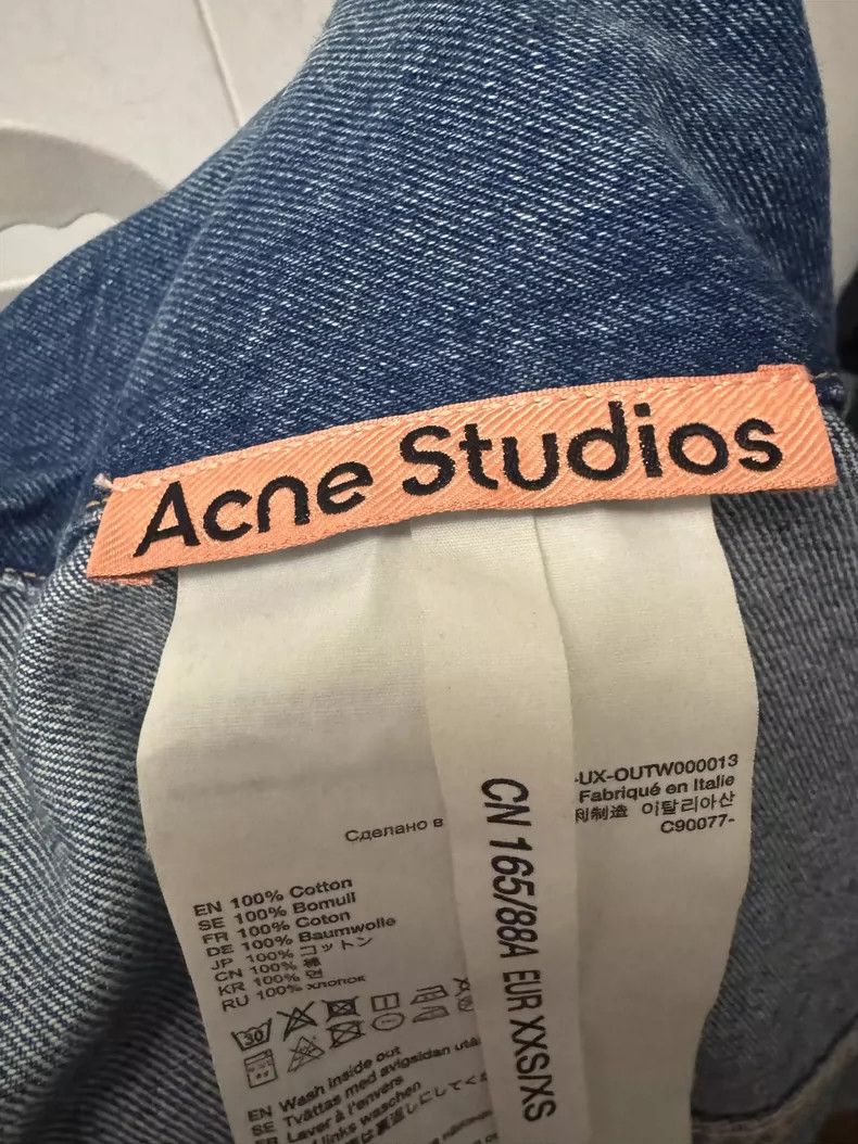 Acne Studios acne studios Retro blue denim jacket 2504-Nextarrow Size US XS / EU 42 / 0 - 5 Thumbnail