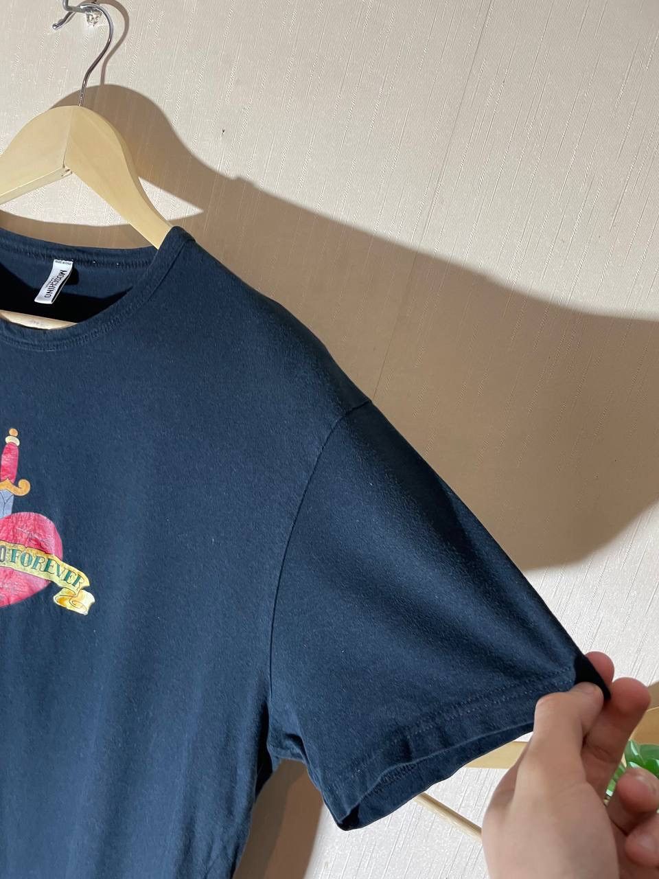 Moschino × Vintage Moschino Mare Vintage Heart Printed T Shirt Size US L / EU 52-54 / 3 - 7 Thumbnail