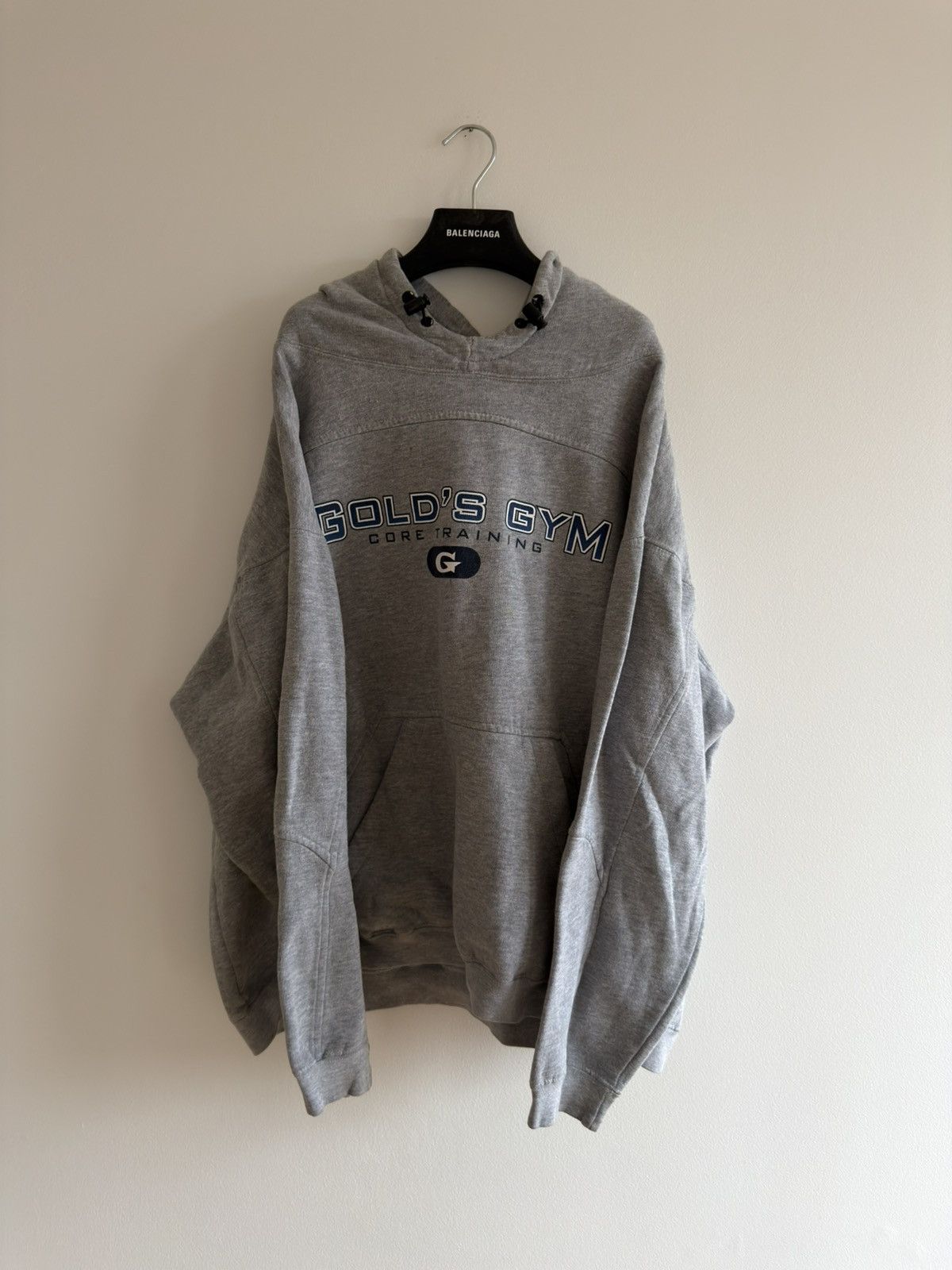 Vintage *RARE* GOLD’S GYM Y2K 00s HOODIE BODYBUILDING TRAINING Size US XL / EU 56 / 4 - 1 Thumbnail