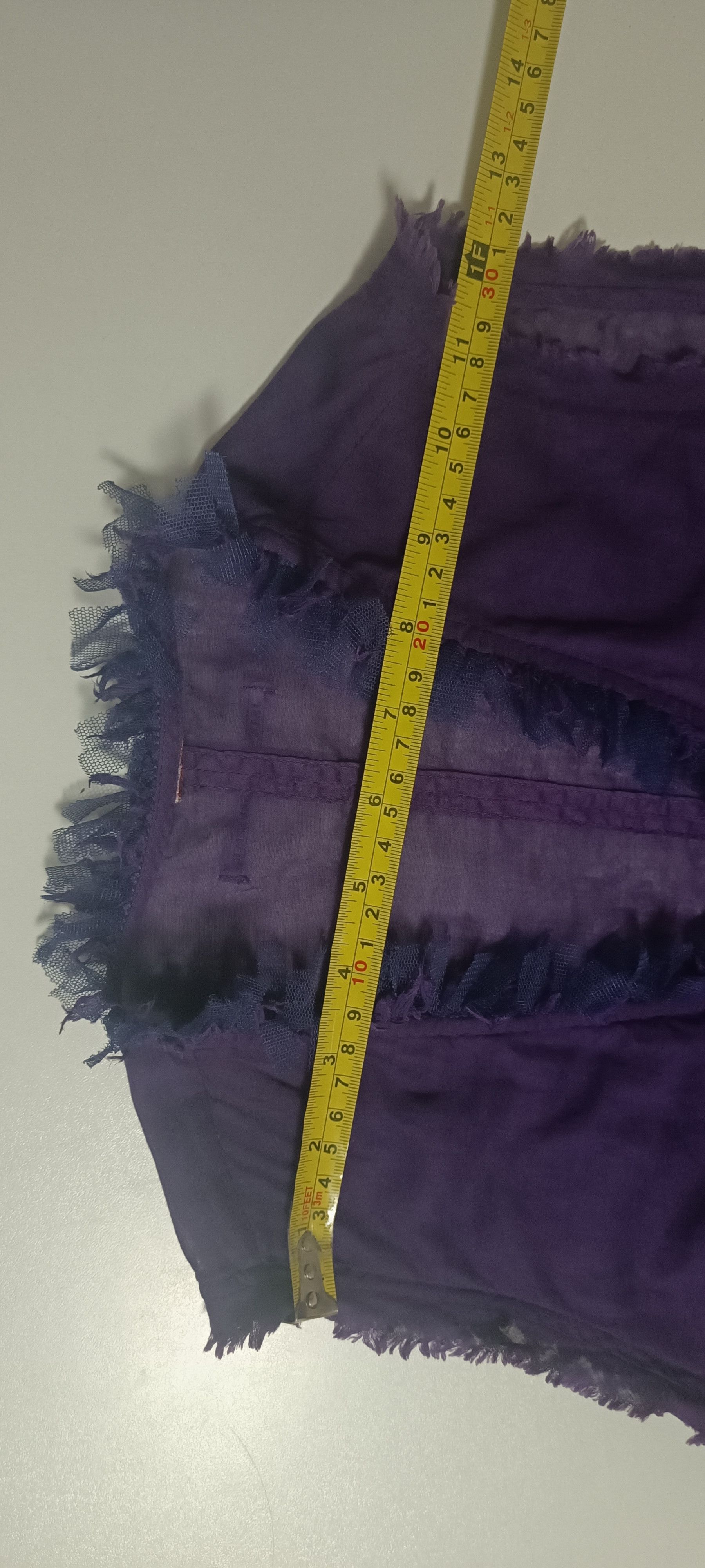 Jean Paul Gaultier Purple blouse with fringes Size M / US 6-8 / IT 42-44 - 18 Thumbnail