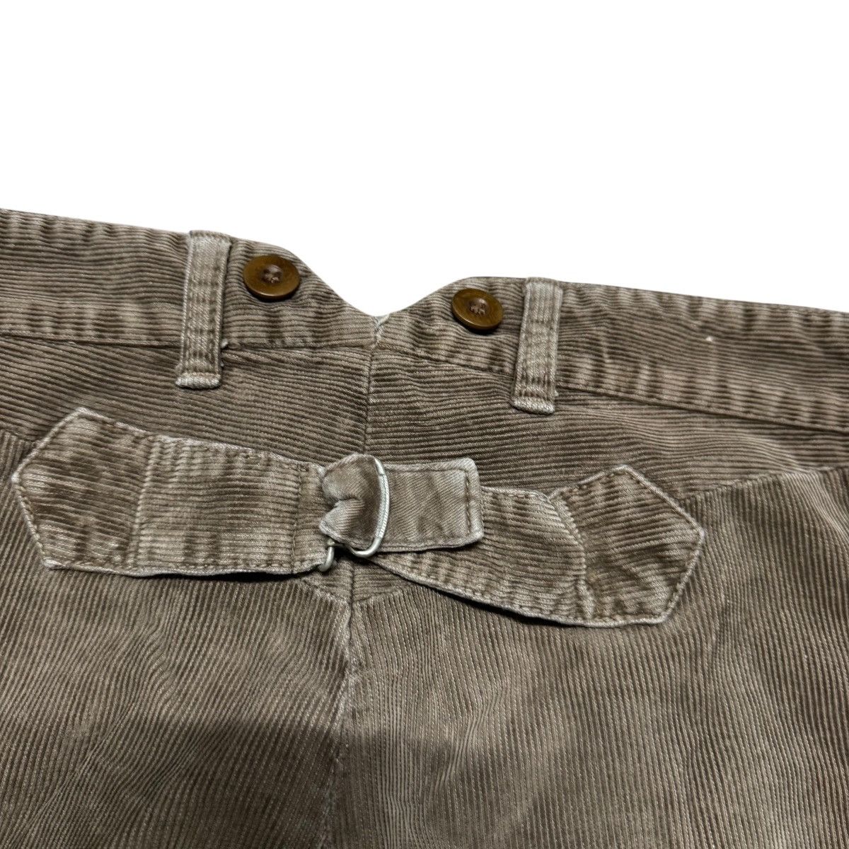 Nigel Cabourn Vintage Nigel Cabourn Brown Corduroy Military Pants Size US 34 / EU 50 - 13 Thumbnail