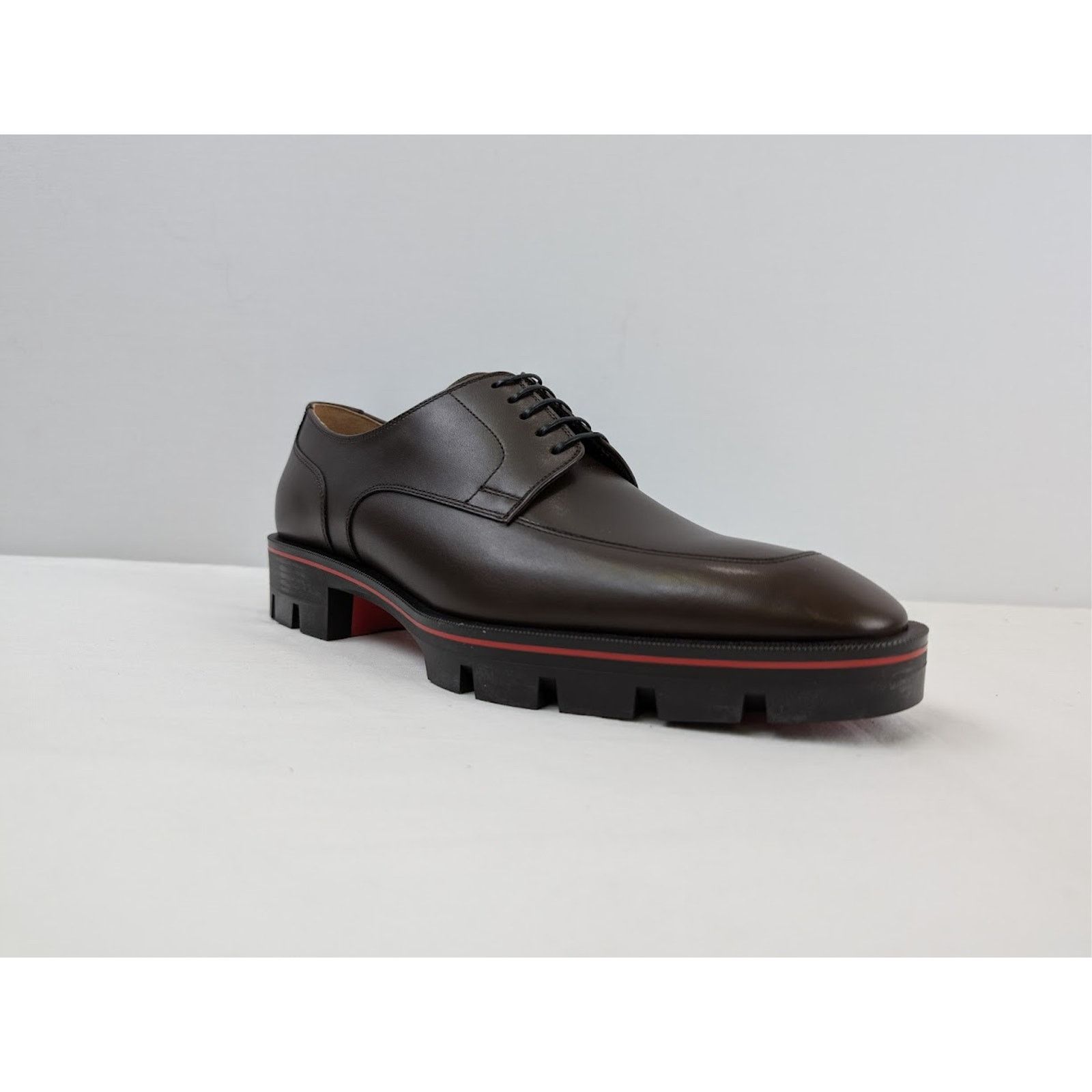 Christian Louboutin o1rshd1 Davisol Flat Shoes in Brown Size US 10 / EU 43 - 1 Thumbnail