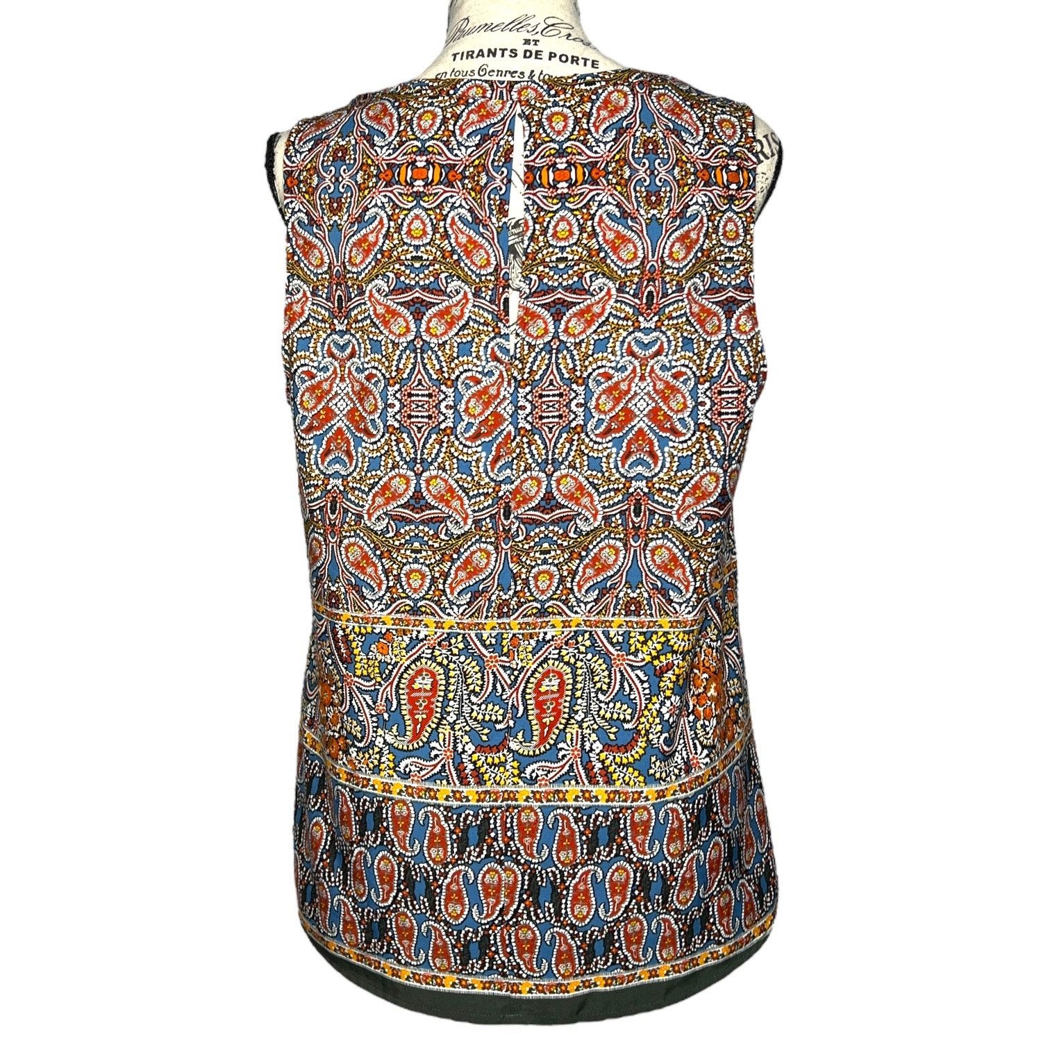 Other Marcelle Tie Neck Top Stitch Fix Daniel Rainn Keyhole Blouse Size M / US 6-8 / IT 42-44 - 5 Thumbnail