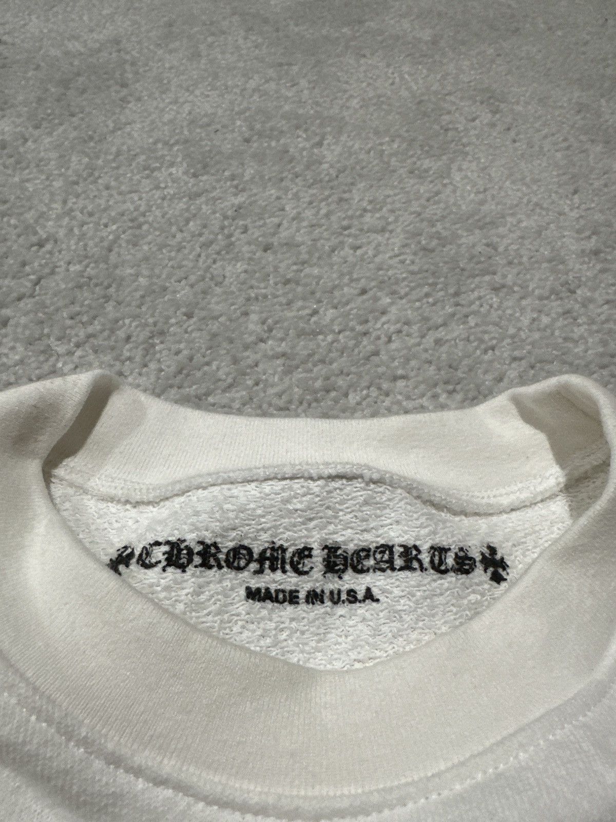 Chrome Hearts Chrome Hearts Matty Boy Cycle White Crewneck Size US S / EU 44-46 / 1 - 3 Thumbnail