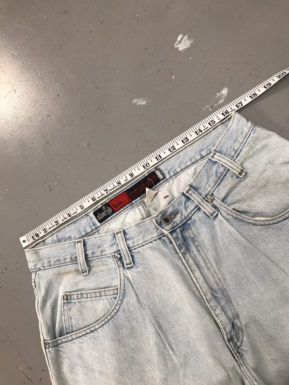 Levi's Vintage Levi’s Strauss & co silver tab denim short Size US 33 - 4 Thumbnail