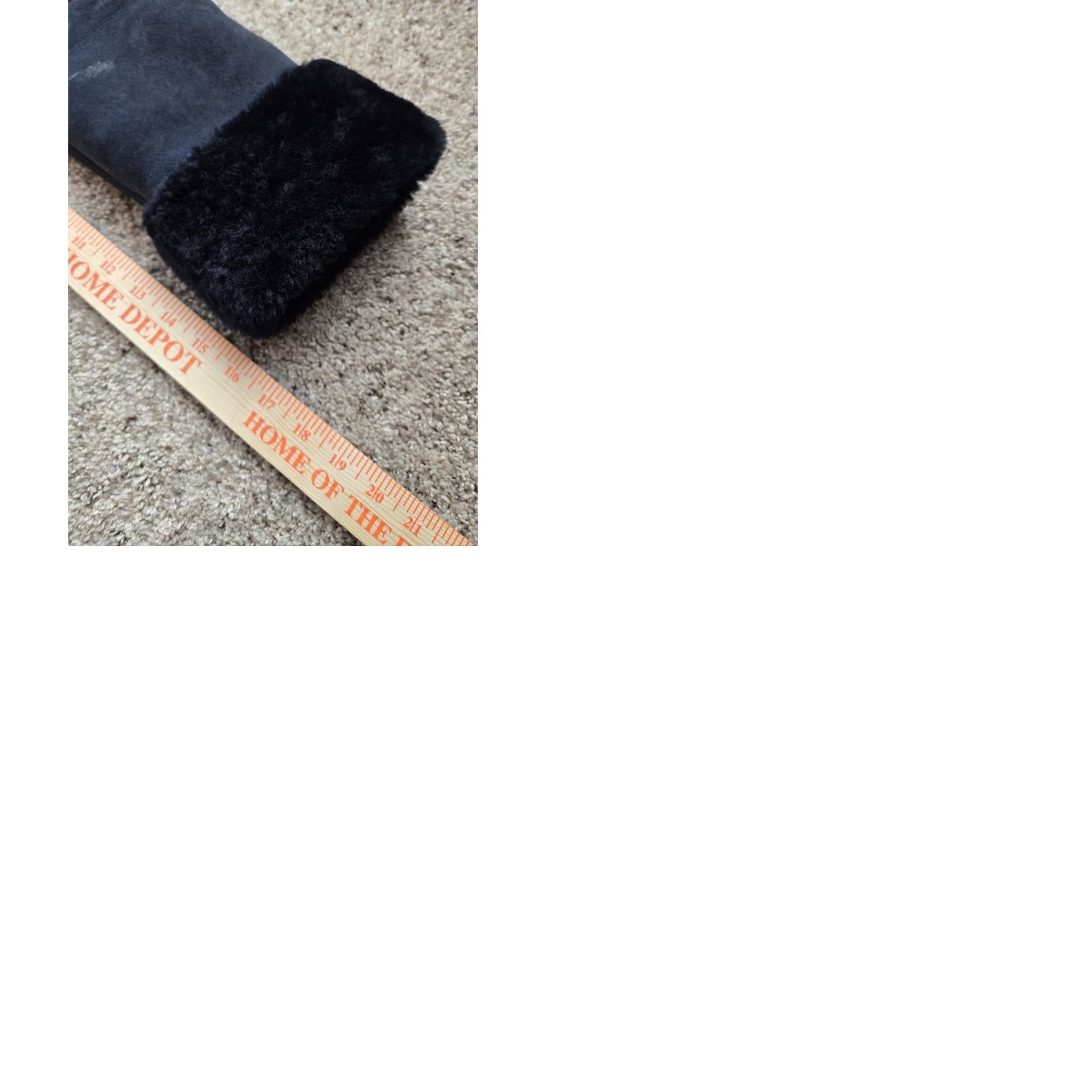 Vintage VINTAGE Paolo Framinco Shearling Car Coat XS Mens Blue Suede Hooded Heavyweight Coat Long Overcoat Wool Lining 90s Mens Size US XS / EU 42 / 0 - 12 Thumbnail