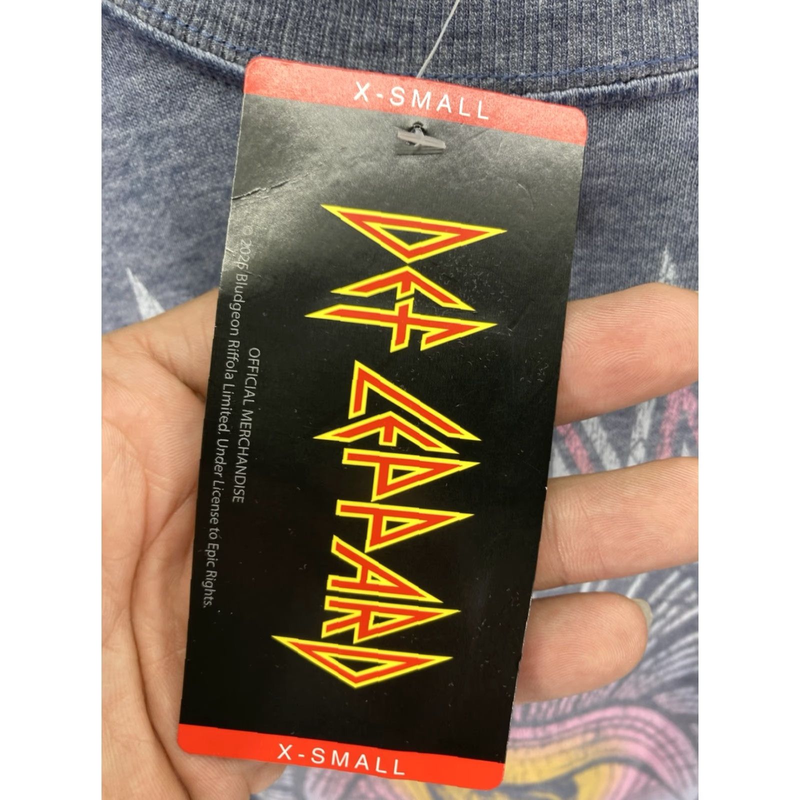 Vintage Def Leppard Sweatshirt Women XS Gray Long Sleeve Take What You Want Pullover Shirt Size XS / US 0-2 / IT 36-38 - 7 Thumbnail