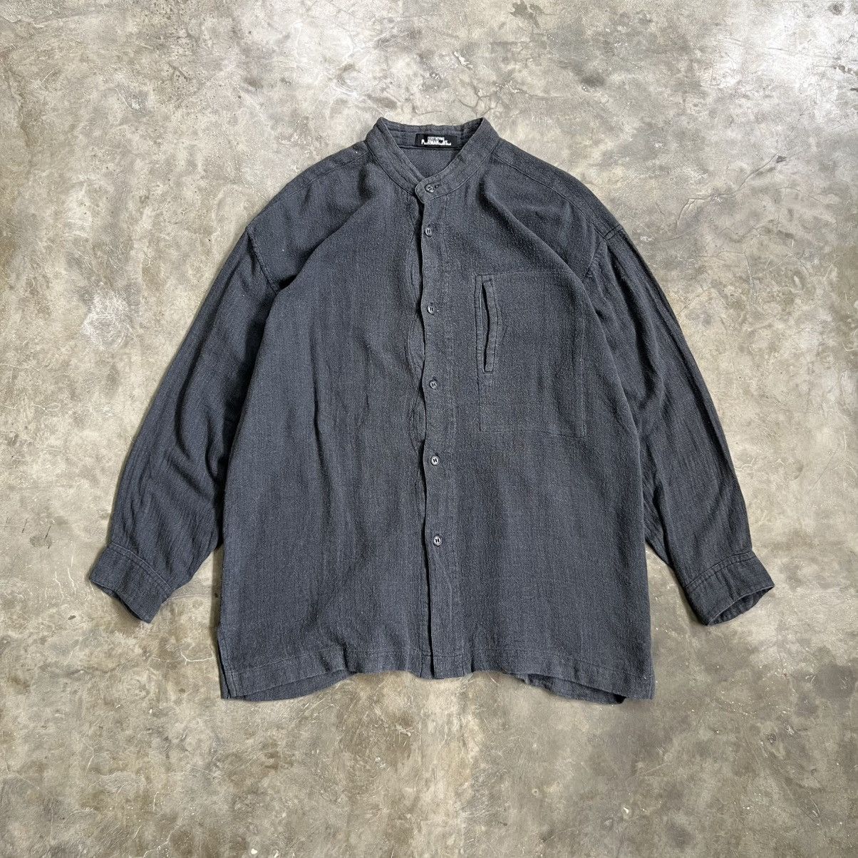 1990’s Issey Miyake Permanente Sanghai Gimmick Pocket Shirt