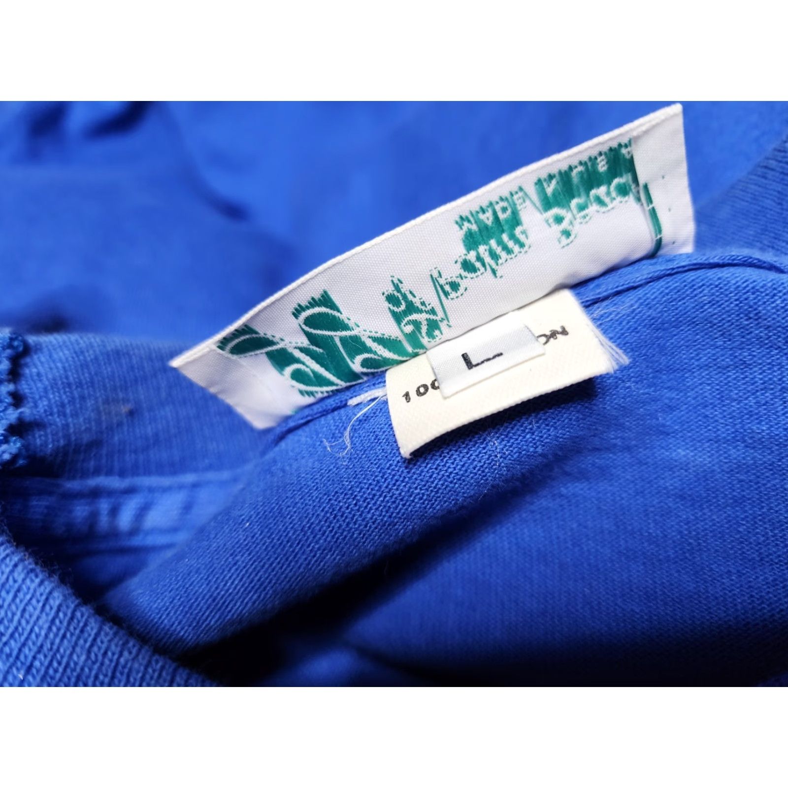 Vintage VINTAGE JJ's of Palm Beach University of Florida Gators Embellished T-Shirt L Blue Solid Short Sleeve Crew Neck Cat Mens Size US L / EU 52-54 / 3 - 7 Thumbnail