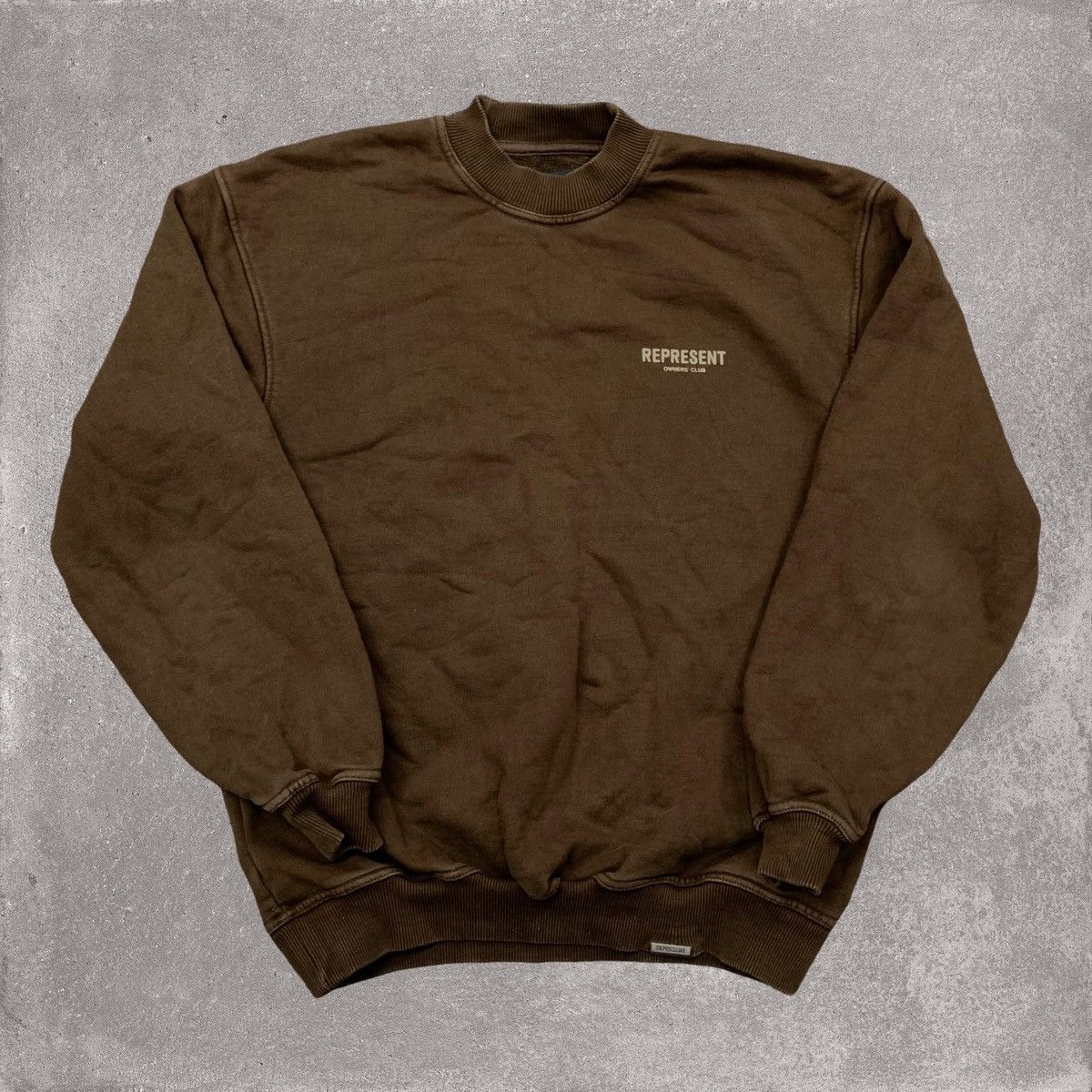 Represent Clo. Represent Small Owners Club Brown Sweater Sweatshirt Size US S / EU 44-46 / 1 - 2 Thumbnail