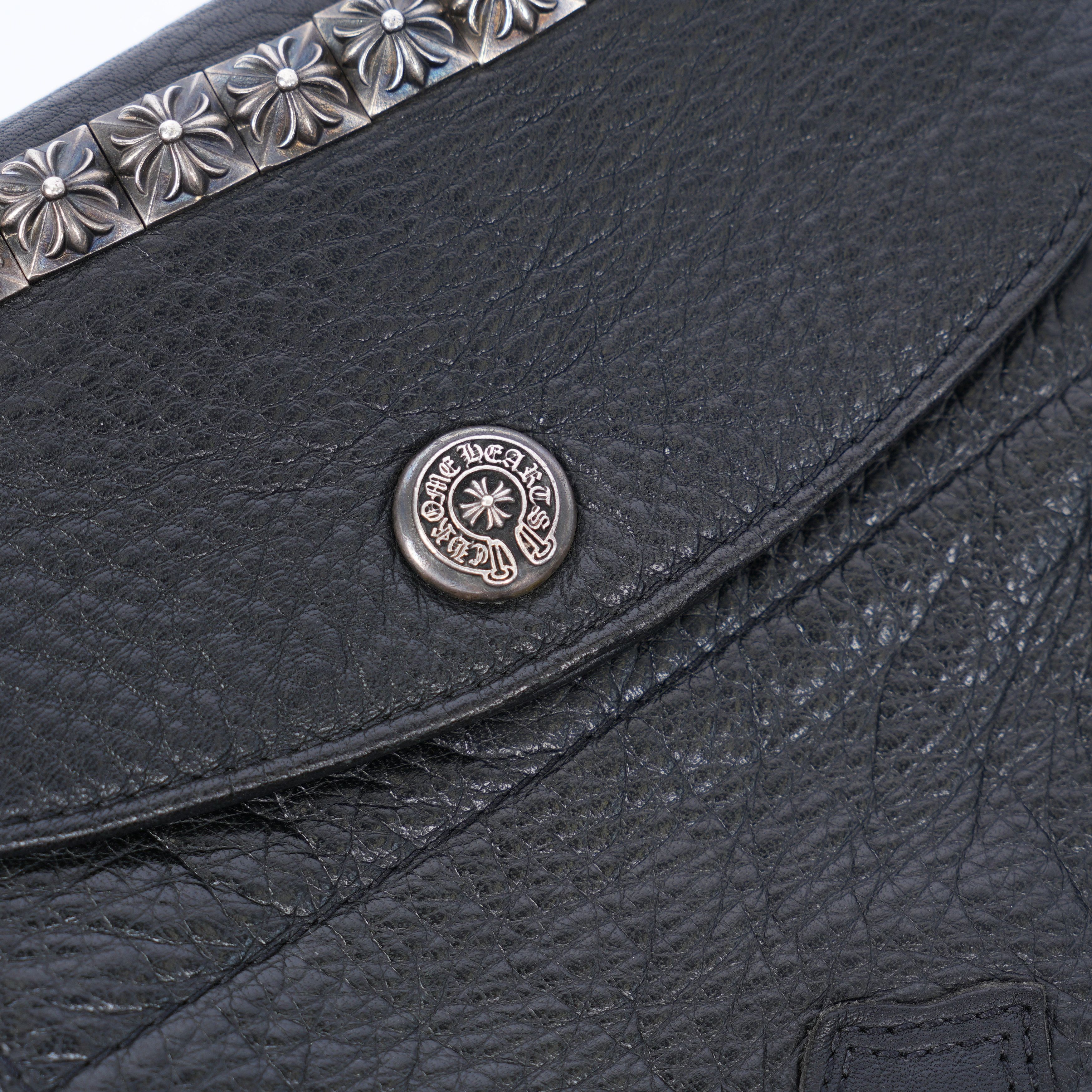 Chrome Hearts CHROME HEARTS PYRAMID STUDDED BELT LOOP BAG Size ONE SIZE - 4 Thumbnail