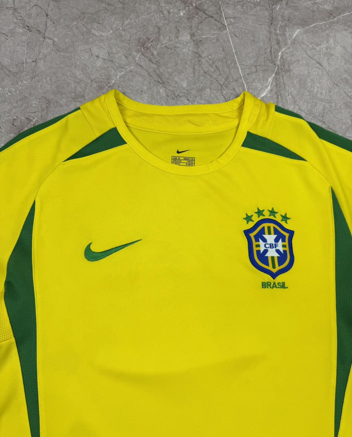 Nike Vintage Nike Brazil Soccer Jersey Football Shirt Tre RARE Size US M / EU 48-50 / 2 - 3 Thumbnail