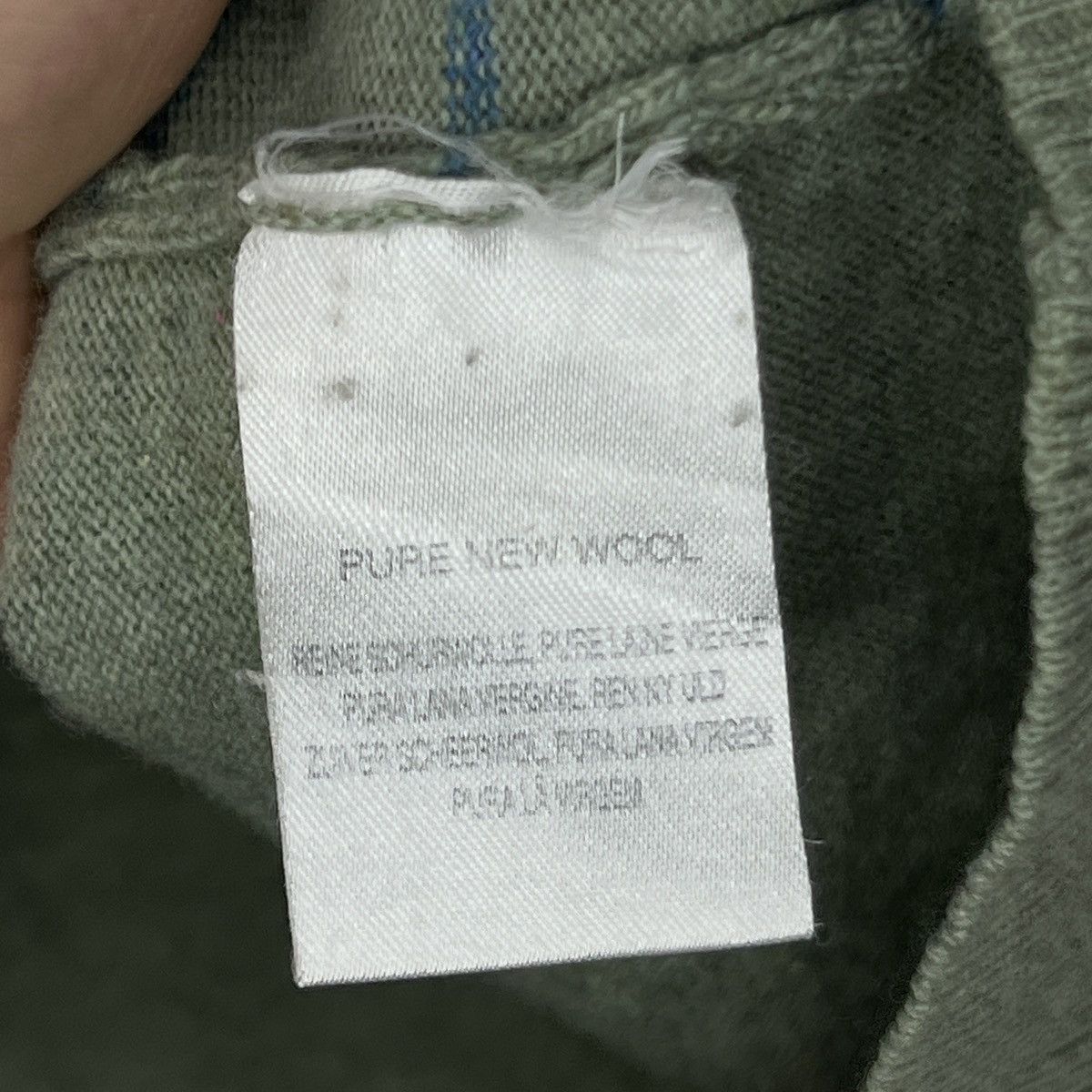 Burberry × Vintage Vintage Burberrys Wool Vest Sweater V-Neck Green Nova Check Size US M / EU 48-50 / 2 - 5 Thumbnail