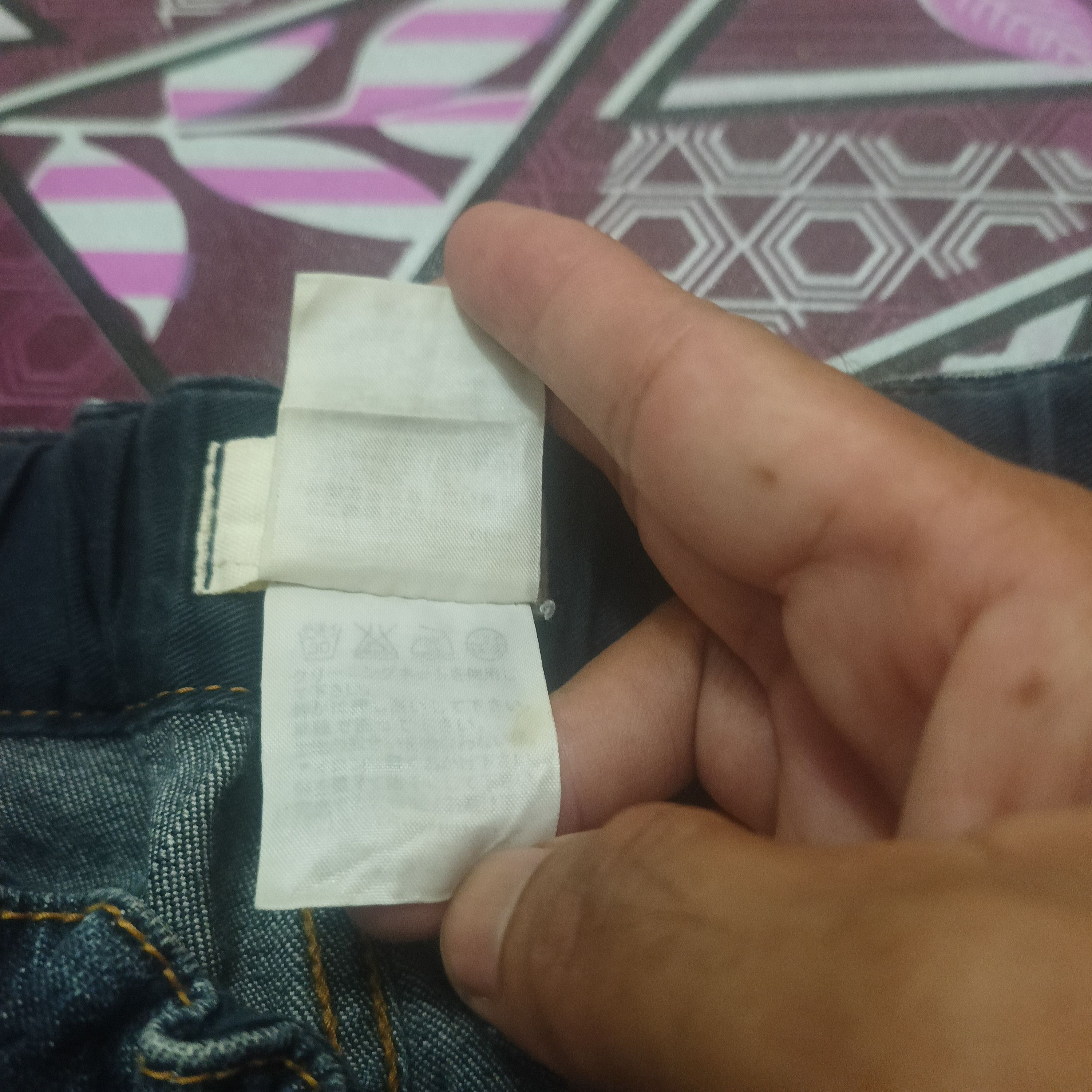 Issey Miyake × Japanese Brand × Vintage 1 mile plantation issey miyake design stretch denim pants Size US 27 - 9 Thumbnail