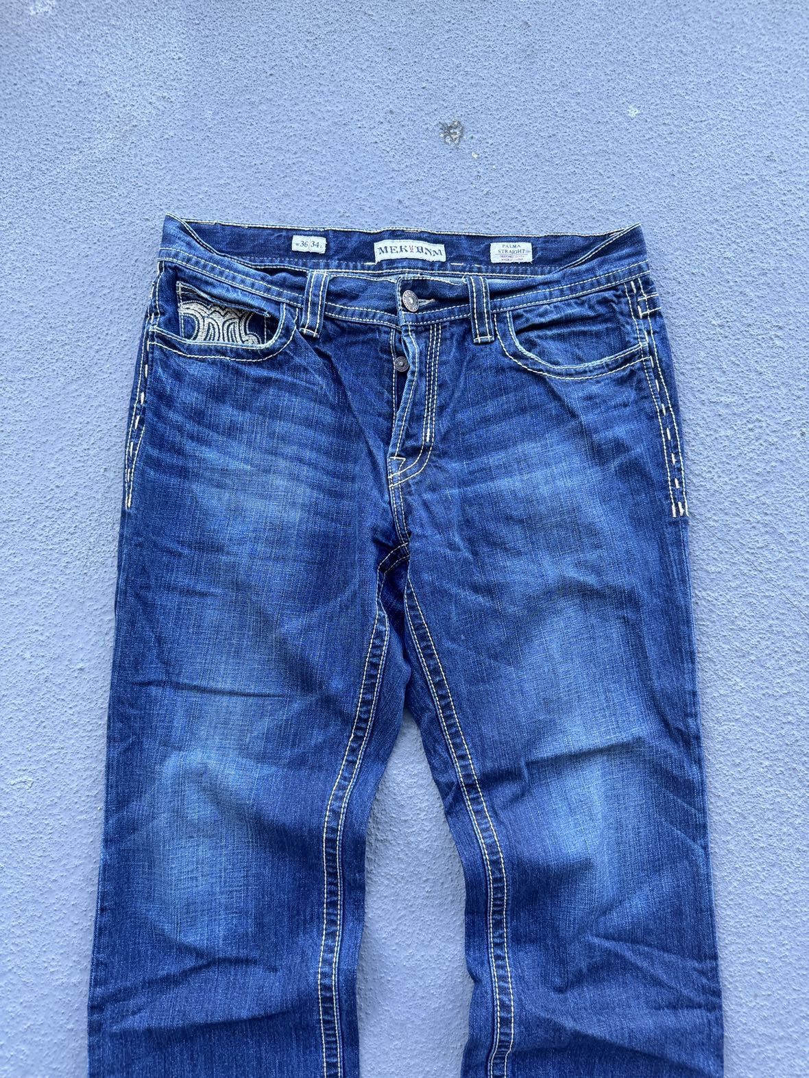 Mek Denim × Vintage Crazy Y2K Skater Archive Mek Denim Baggy Jeans Size US 36 / EU 52 - 6 Thumbnail