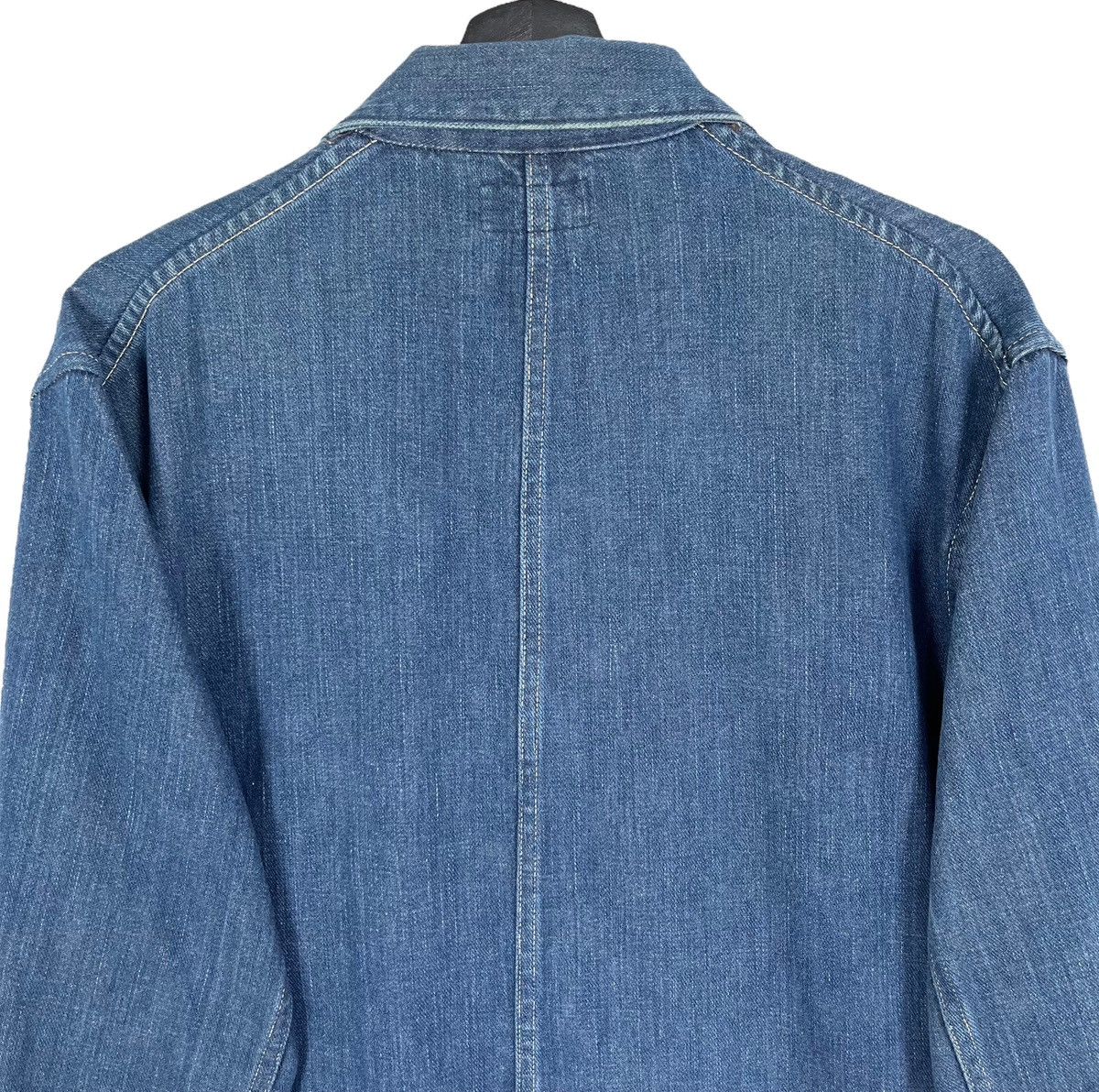 Blue Blue Japan × Japanese Brand Blue Blue Japan Denim Chore Jacket Size US XL / EU 56 / 4 - 11 Thumbnail