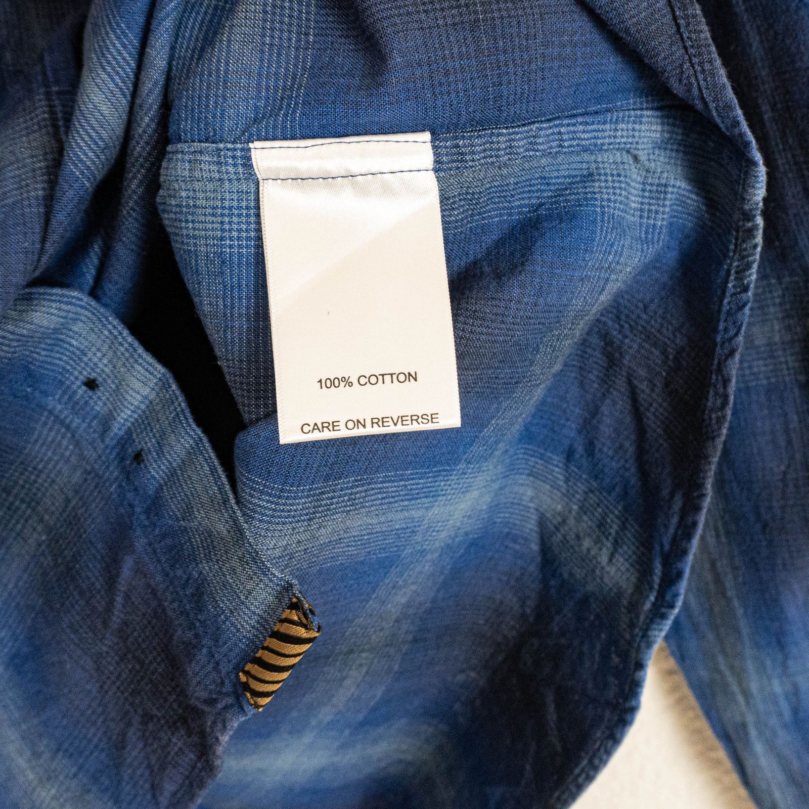 Billy Reid BILLY REID Standard Button down shirt Blue plaid cotton M Size US M / EU 48-50 / 2 - 5 Thumbnail