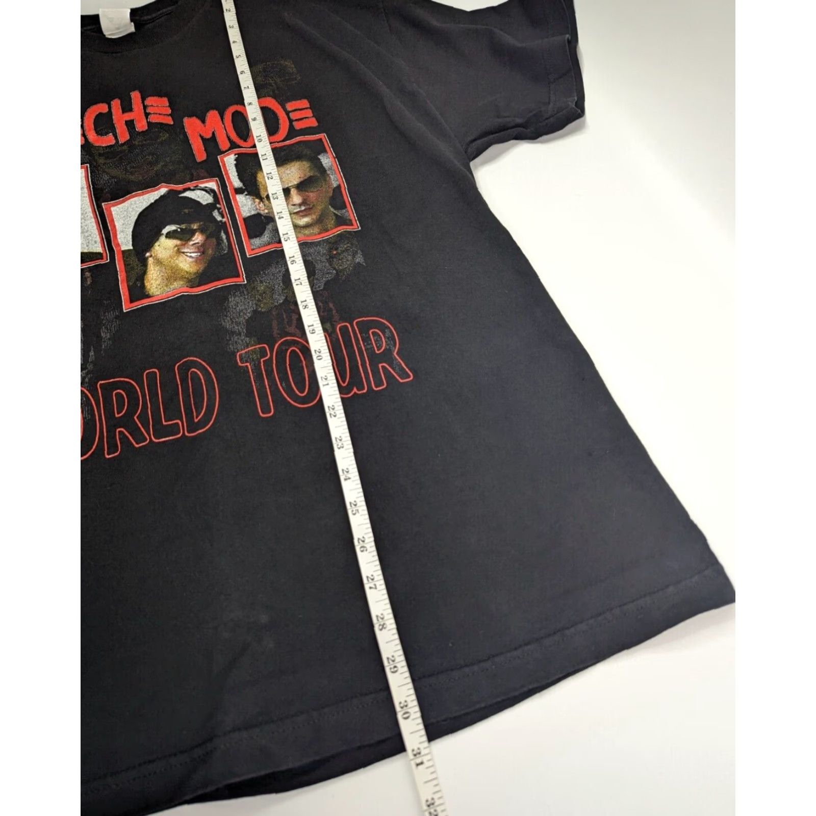 Vintage Depeche Mode Tee Y2K Touring The Angel 2005/2006 World Tour XL Black Cotton Blend T-Shirt Men Short Sleeve Band Size ONE SIZE - 5 Thumbnail