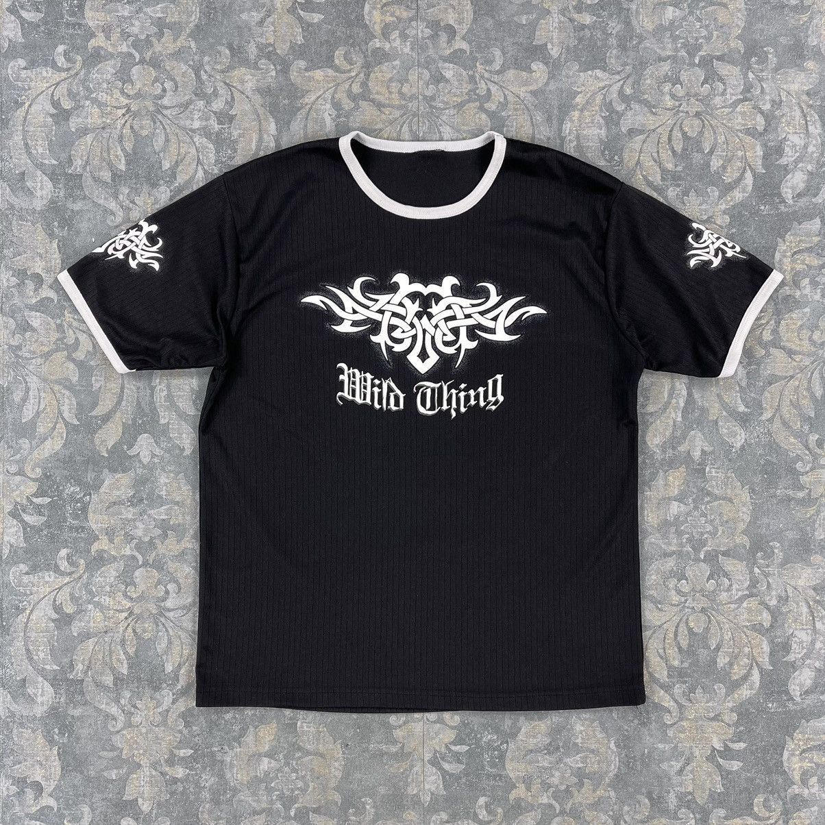 00s goa t-shirt japanese label tシャツ　y2k Men's Y2k Graphic Print Oversized T-Shirts Grunge Punk Gtoh