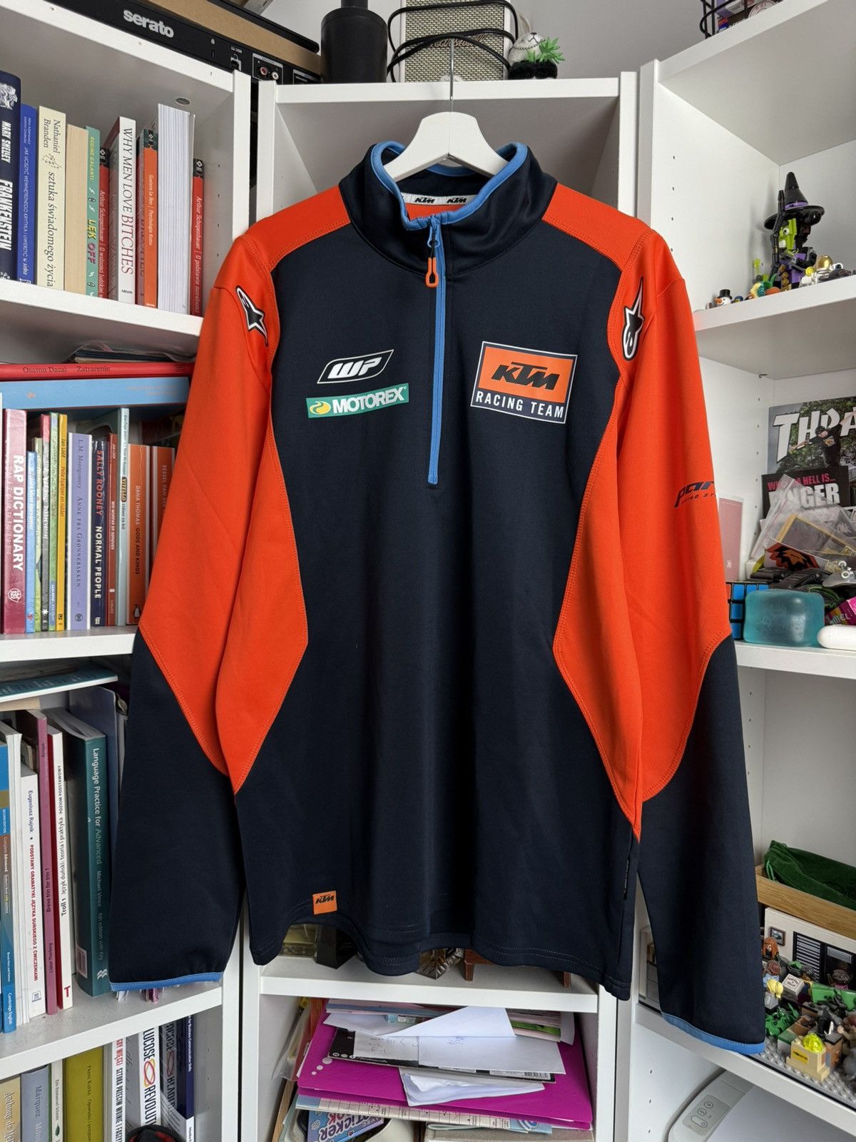 Yamaha KTM moto racing zip sweatshirt jersey XXL yamaha kawasaki y2k Size US XXL / EU 58 / 5 - 1 Thumbnail