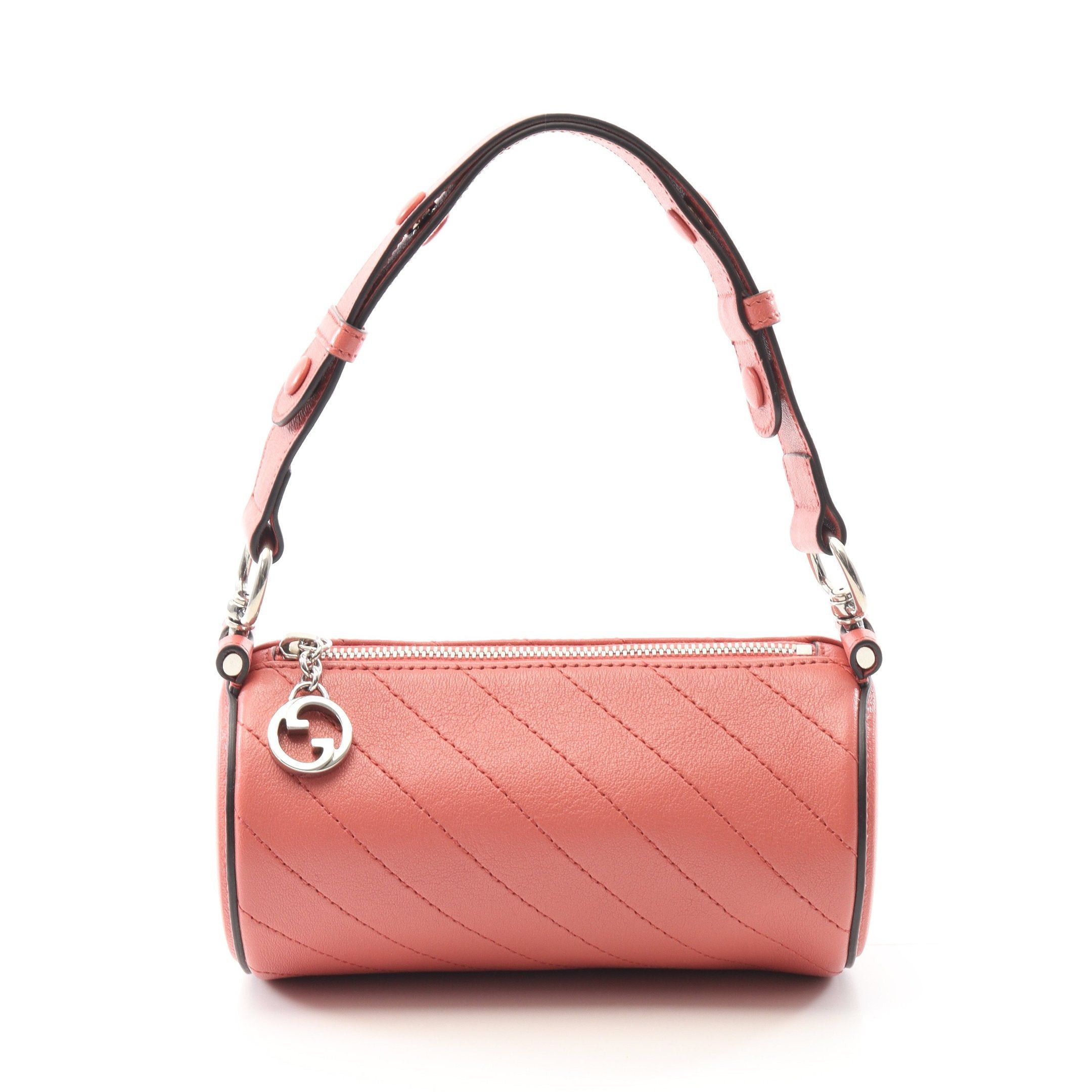 Gucci Gucci Blondie Mini One Shoulder Bag Leather Pink Size ONE SIZE - 1 Thumbnail