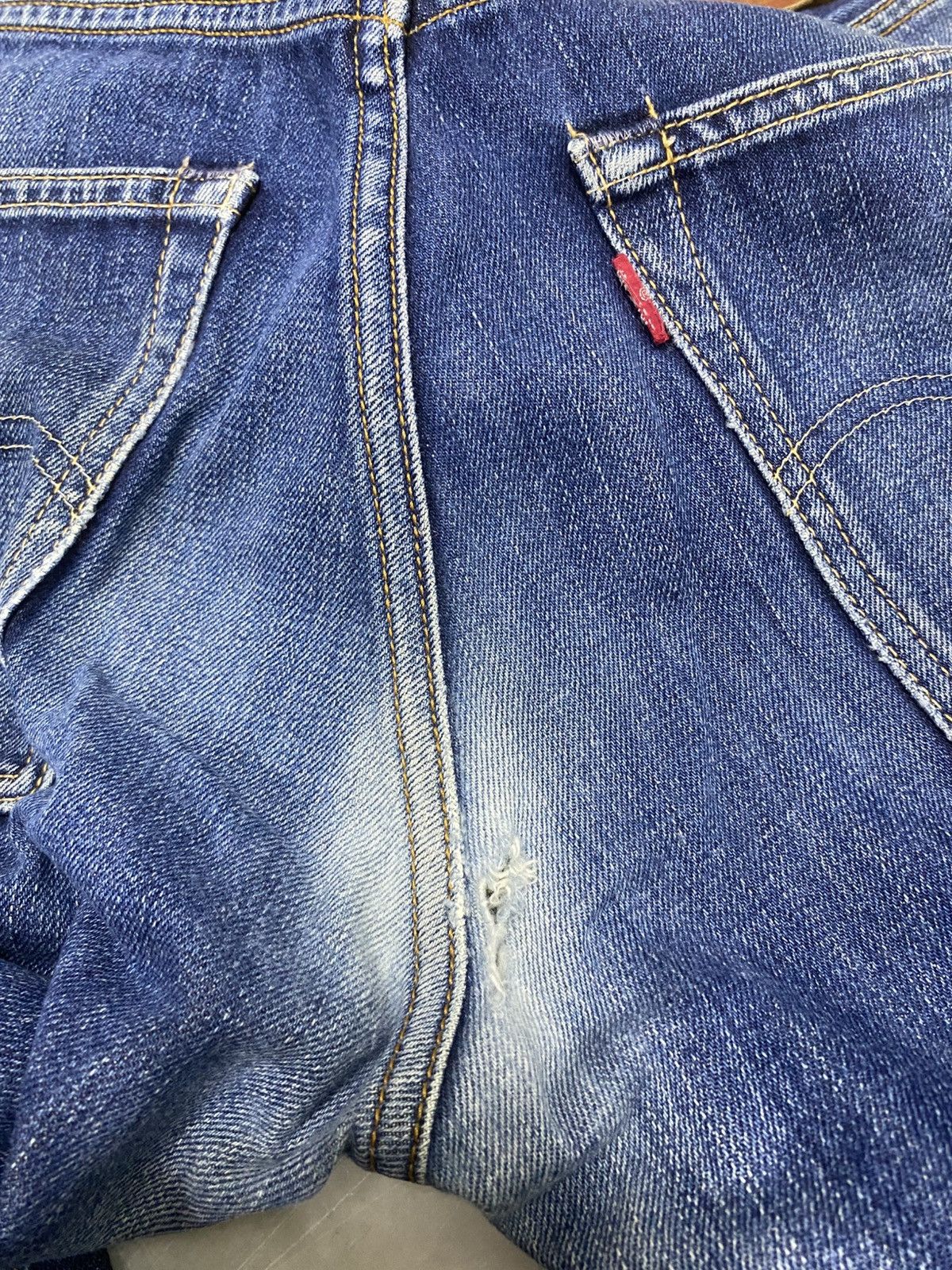 Levi's Size 29x31.5 Vintage Levis Distressed Jeans Faded Pants Size US 29 - 10 Thumbnail
