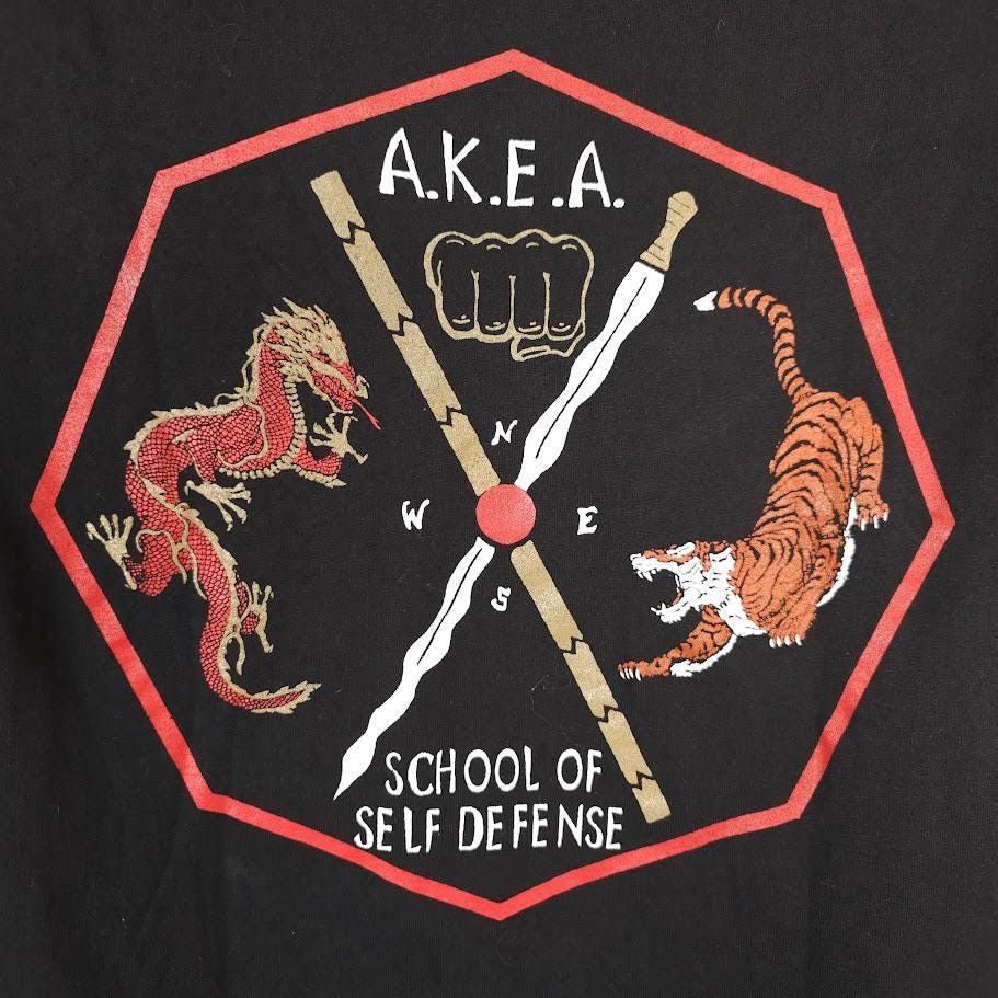 Vintage Vintage American Karate T Shirt Mens Size Small Black 90s Size US S / EU 44-46 / 1 - 4 Thumbnail
