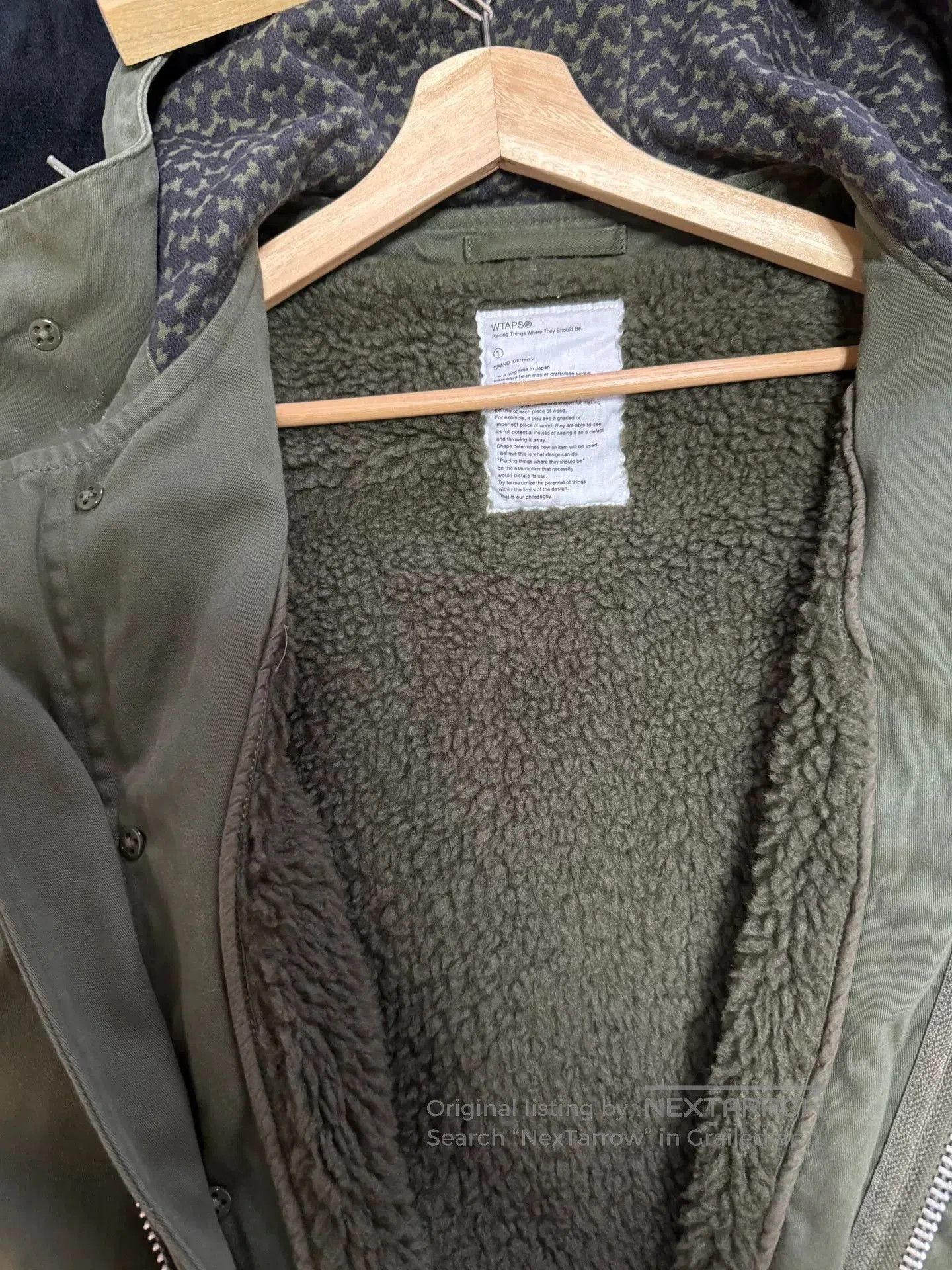 Wtaps WTAPS 14AW M-64 Cotton Satin Jacket. Size US M / EU 48-50 / 2 - 4 Thumbnail