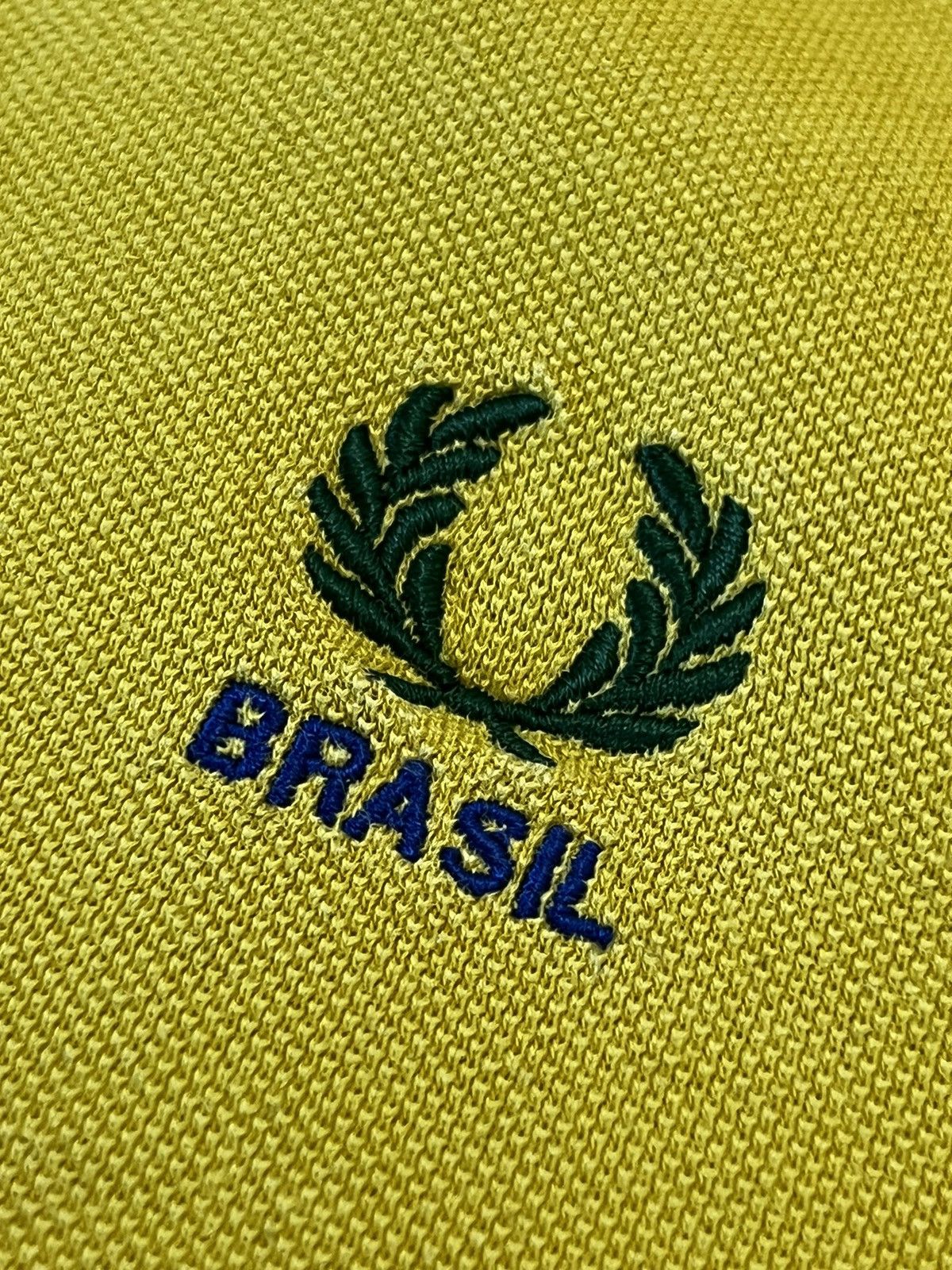Fred Perry × Vintage Polo Fred Perry Brazil Vintage Streetwear Size US M / EU 48-50 / 2 - 3 Thumbnail