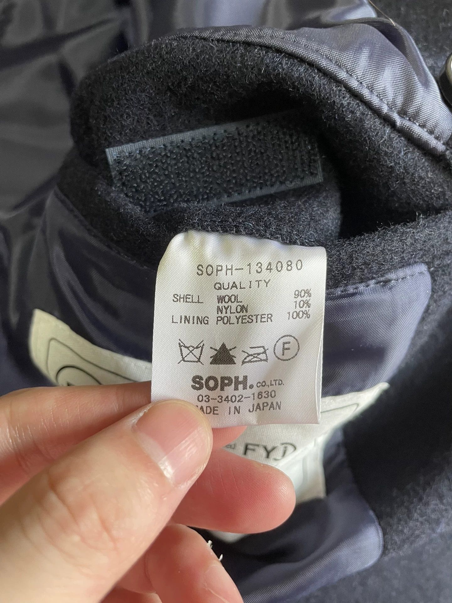 Fragment Design Black Double-Breasted Coat with Neon Zippers Size M Size US M / EU 48-50 / 2 - 8 Thumbnail