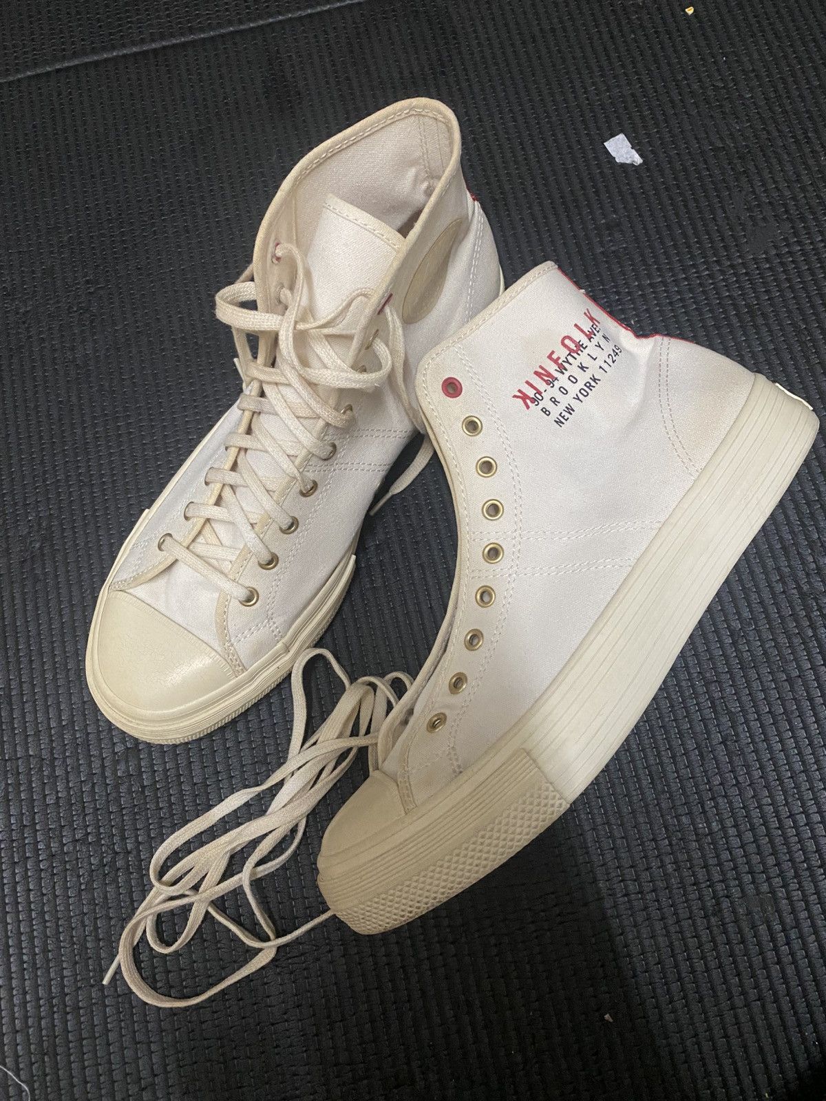 Kinfolk Converse x Kinfolk Brooklyn “Lucky Star” Hi-Top Size US 9 / EU 42 - 1 Thumbnail