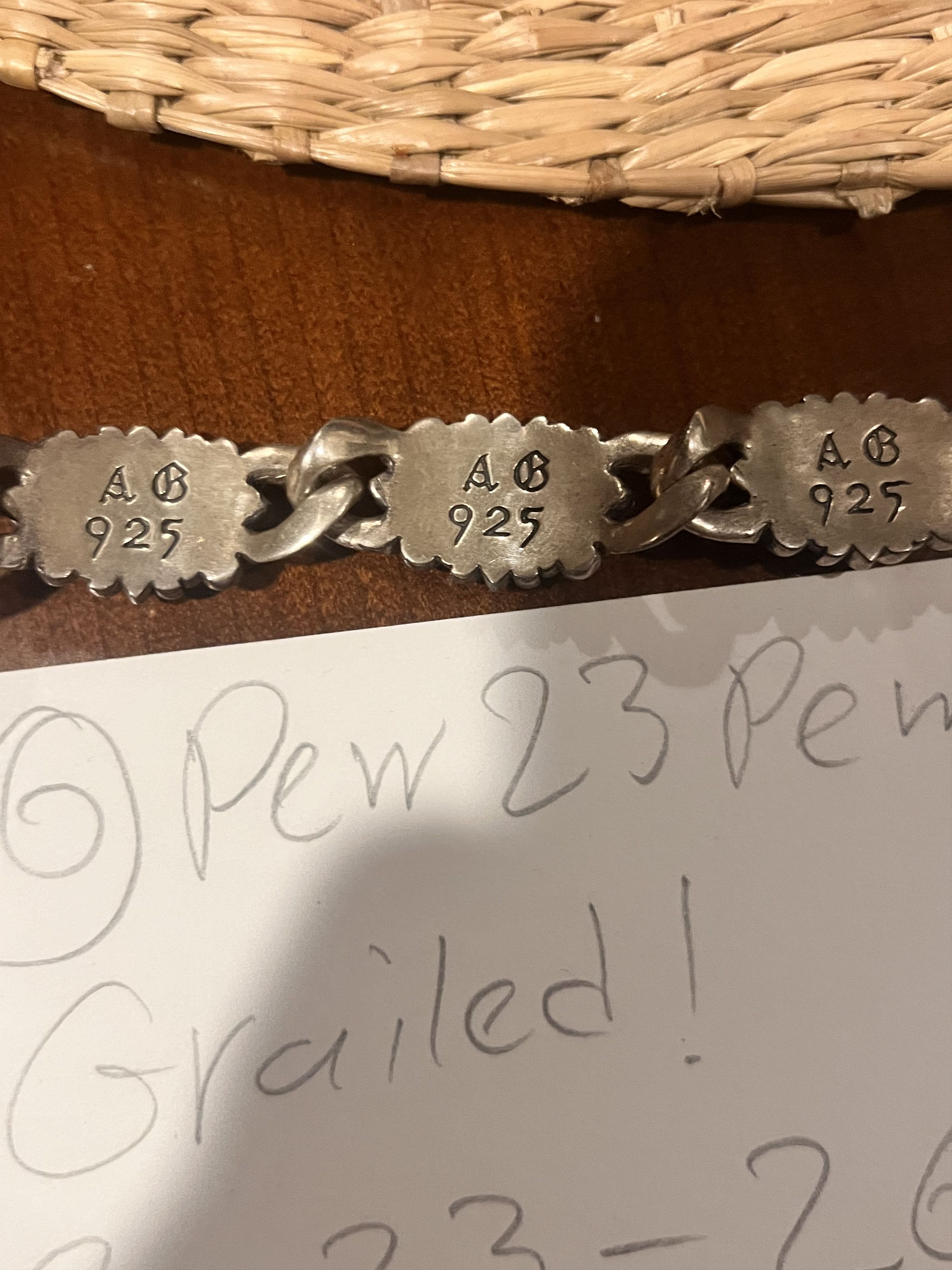 A&G Rock a&g rock keeper bracelet *Chrome Hearts Lookalike* Size ONE SIZE - 4 Thumbnail